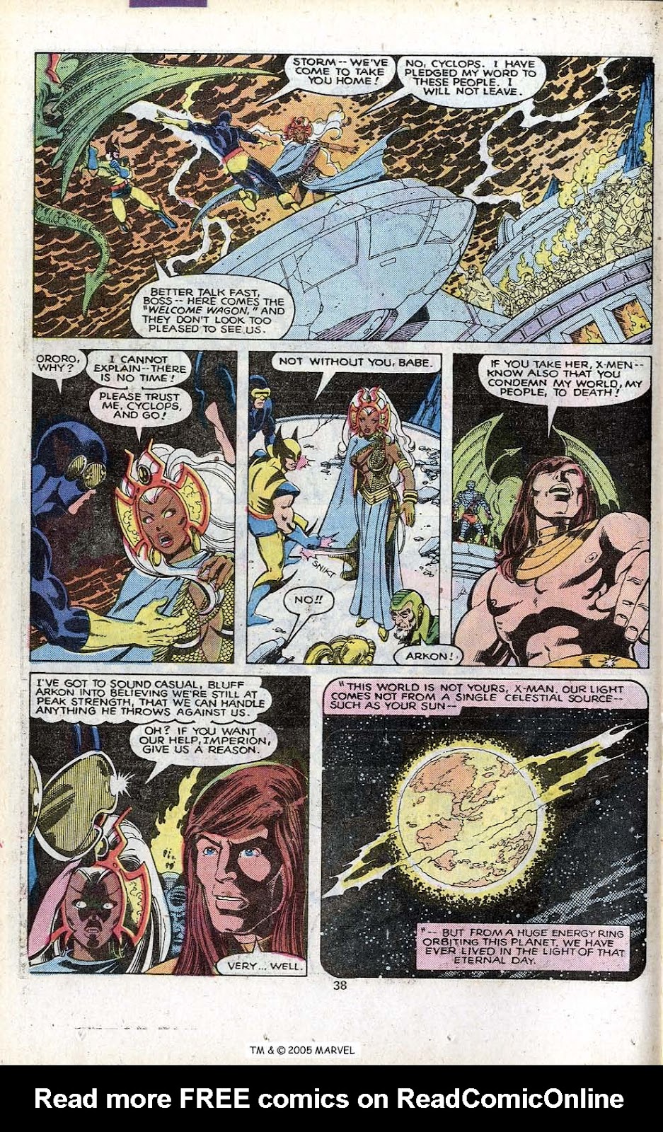 Uncanny X-Men (1963) issue Annual 3 - Page 40