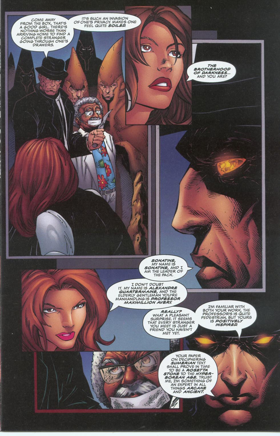 Read online Tales of the Darkness comic -  Issue #3 - 9