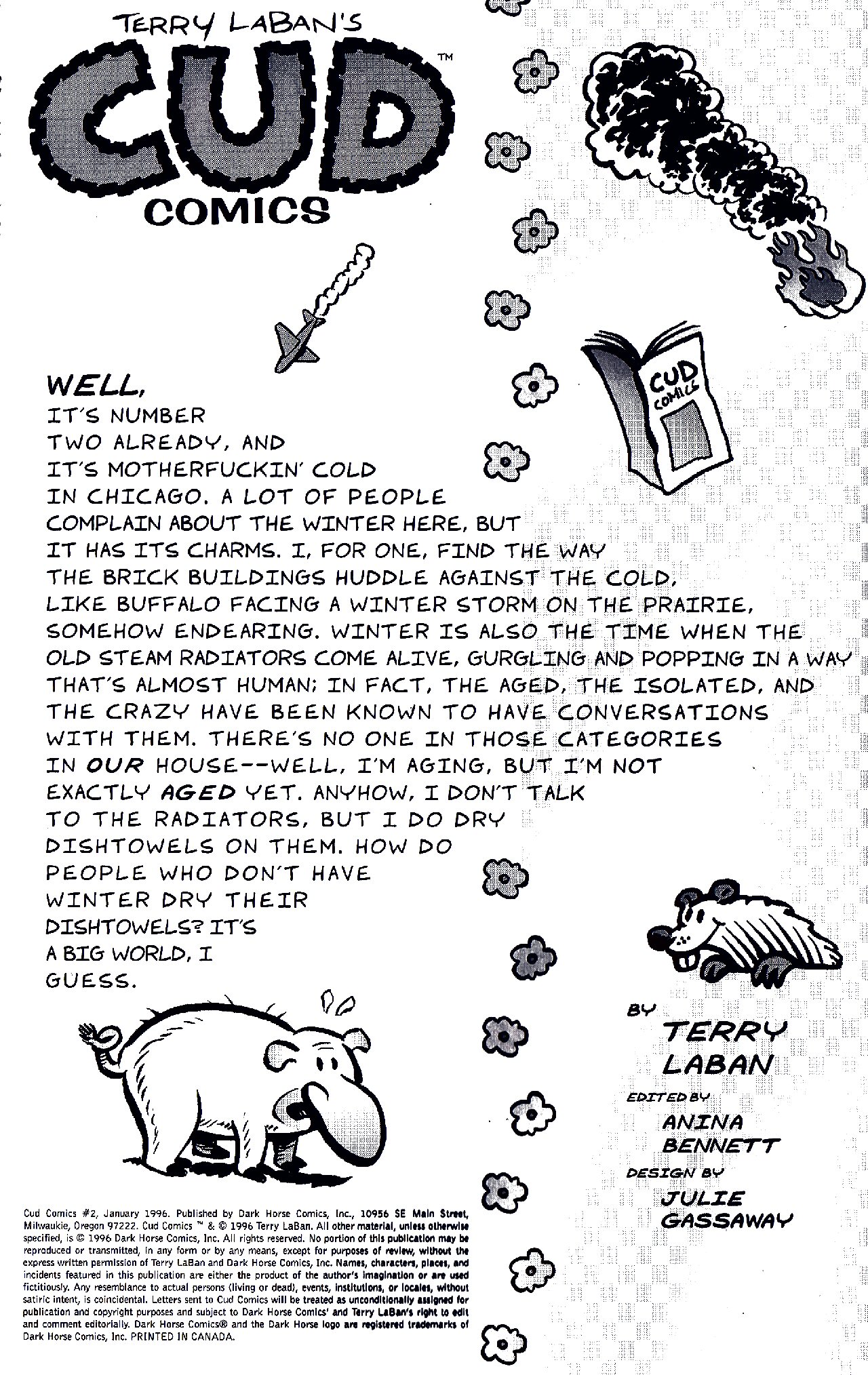 Read online Cud Comics comic -  Issue #2 - 2