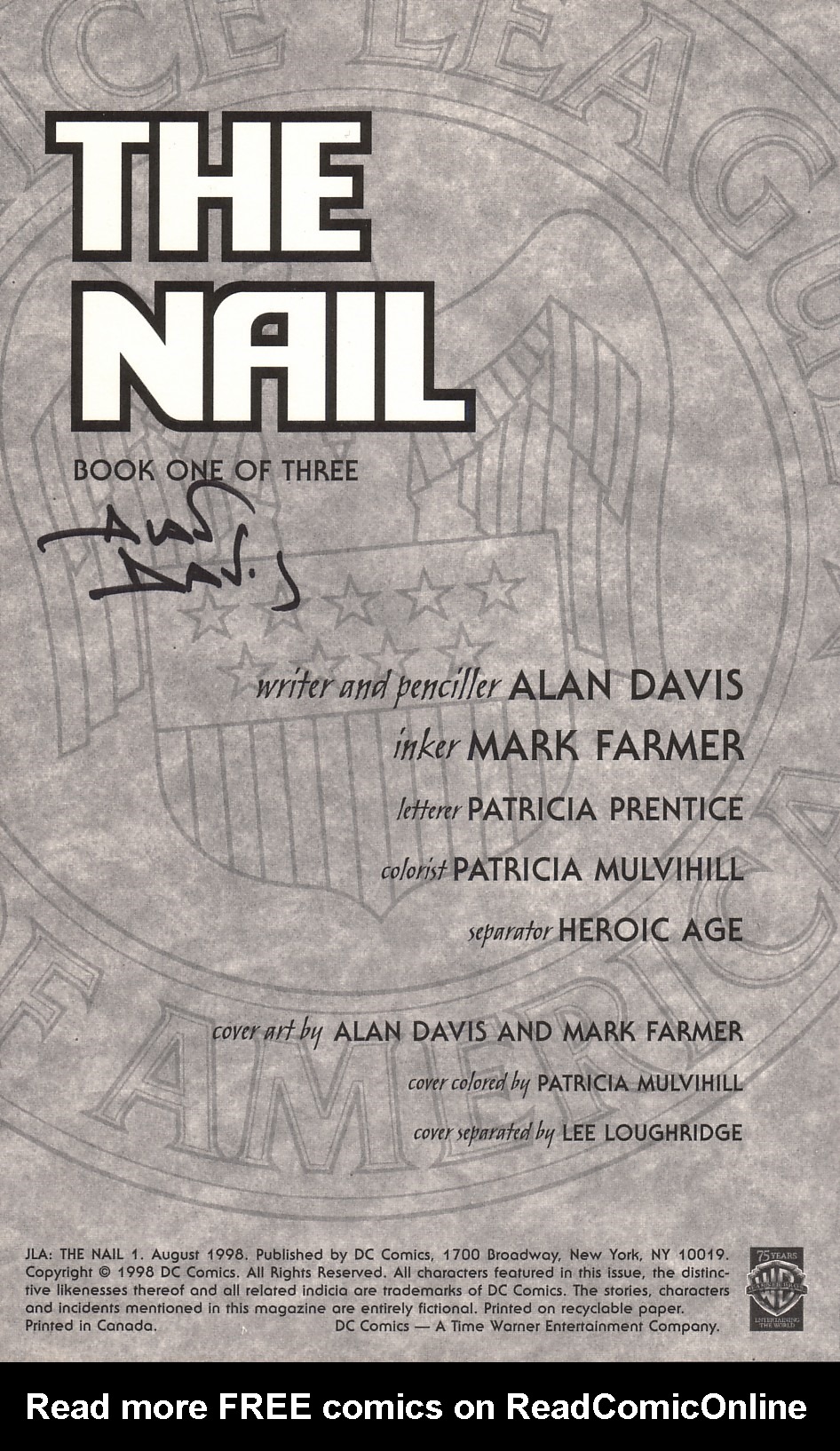 Read online JLA: The Nail comic -  Issue #1 - 2