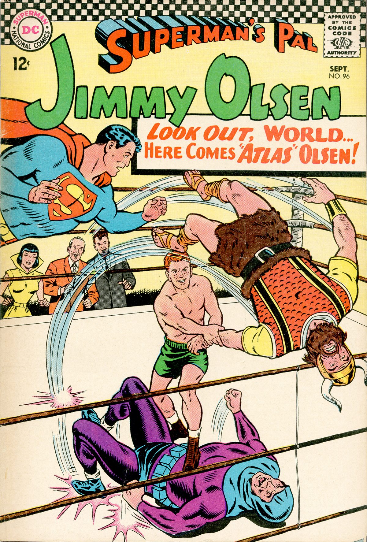 Read online Superman's Pal Jimmy Olsen comic -  Issue #96 - 1