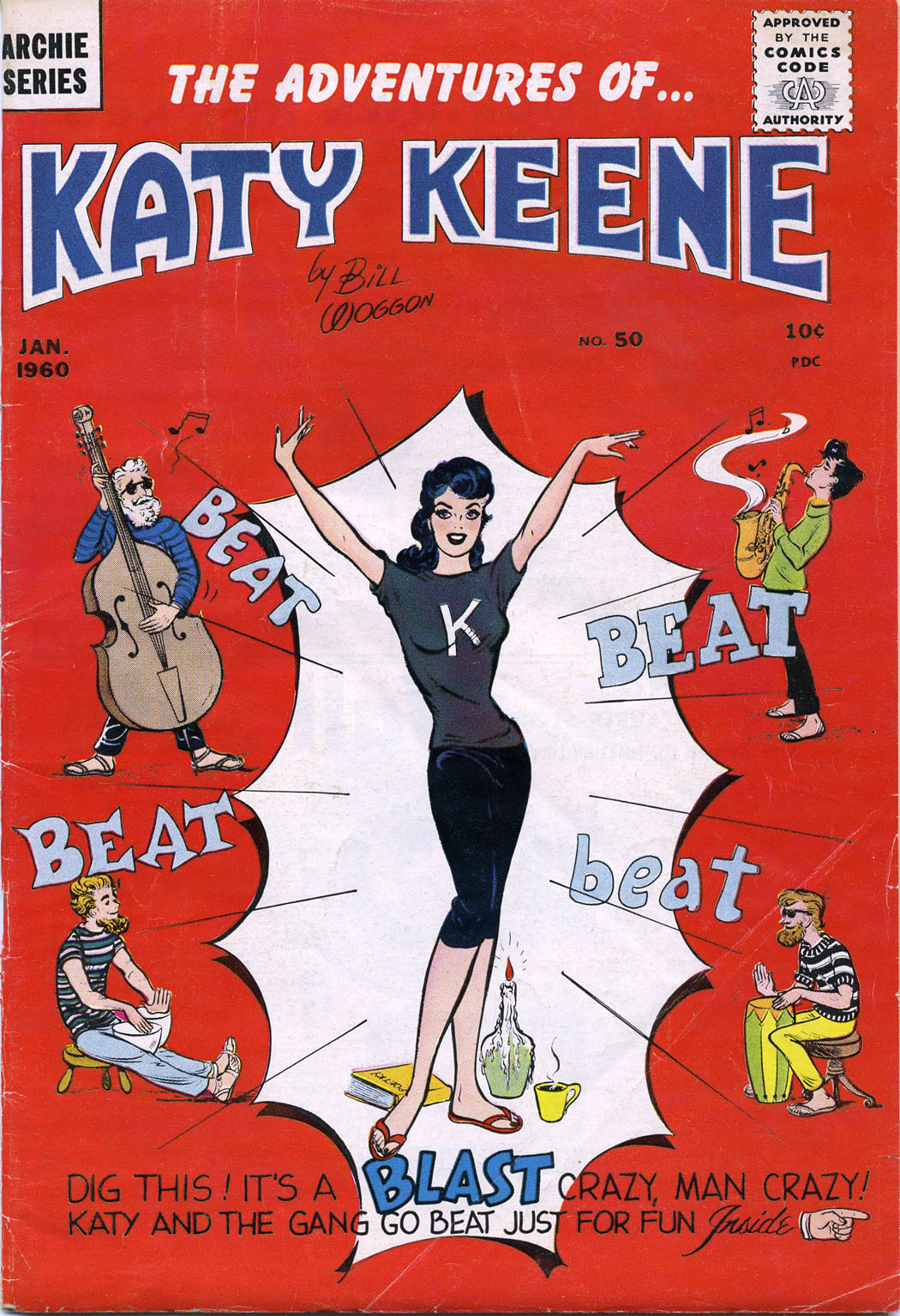 Read online Katy Keene (1949) comic -  Issue #50 - 1