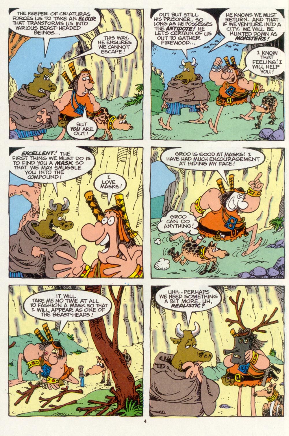 Read online Sergio Aragonés Groo the Wanderer comic -  Issue #105 - 6