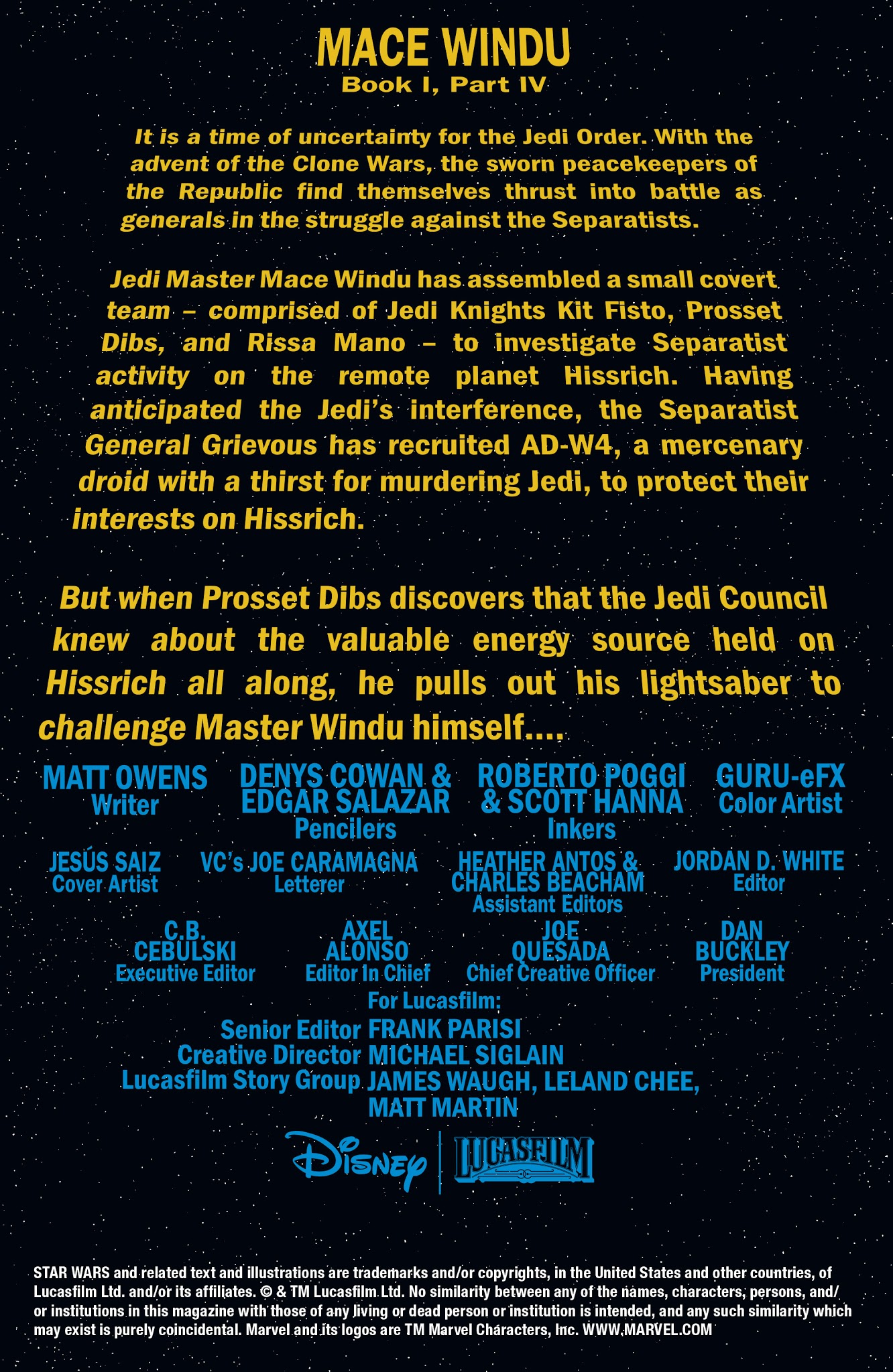 Read online Star Wars: Mace Windu comic -  Issue #4 - 2