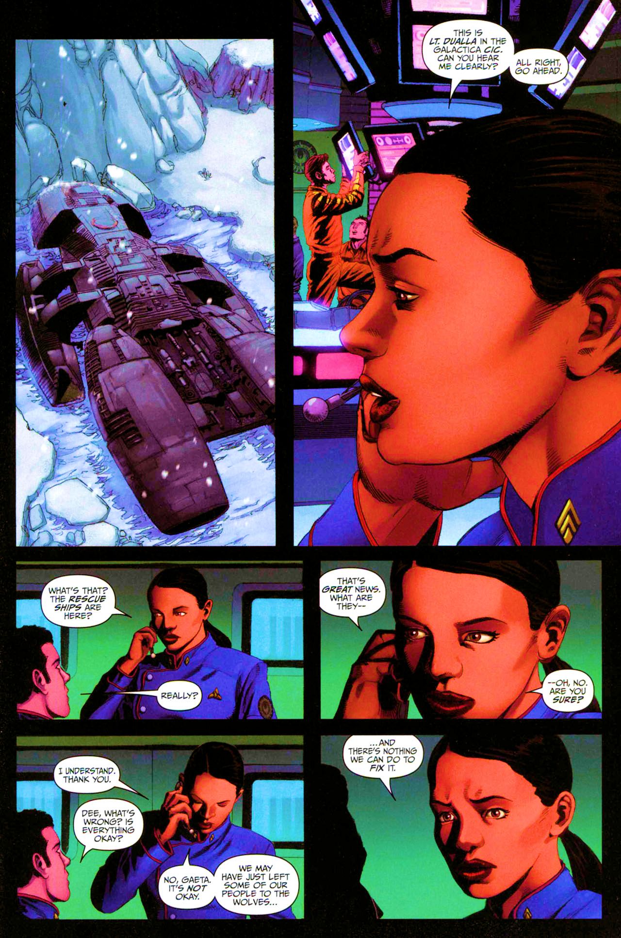 Read online Battlestar Galactica: Season Zero comic -  Issue #11 - 12