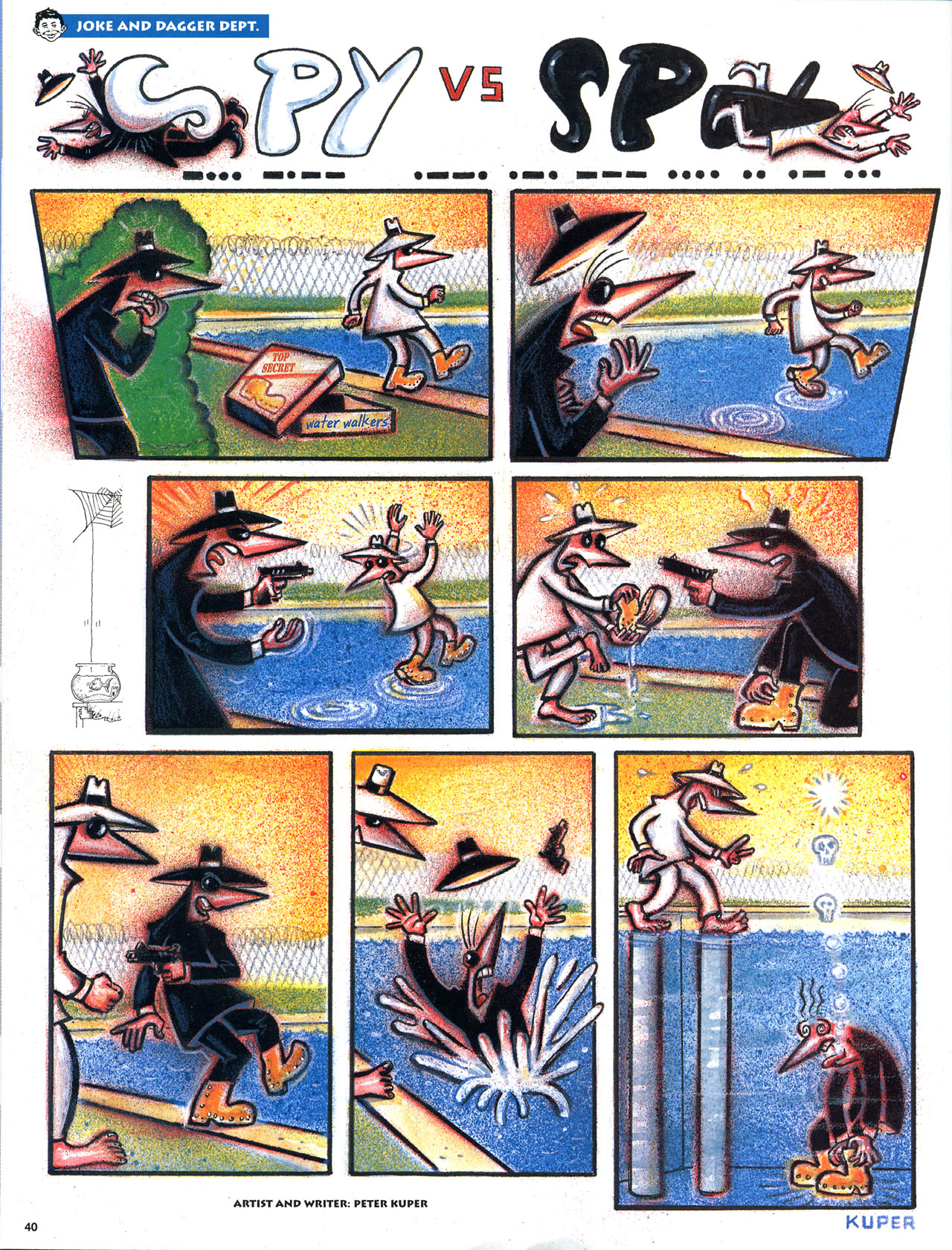Read online Spy vs. Spy: The Complete Casebook comic -  Issue # TPB - 449