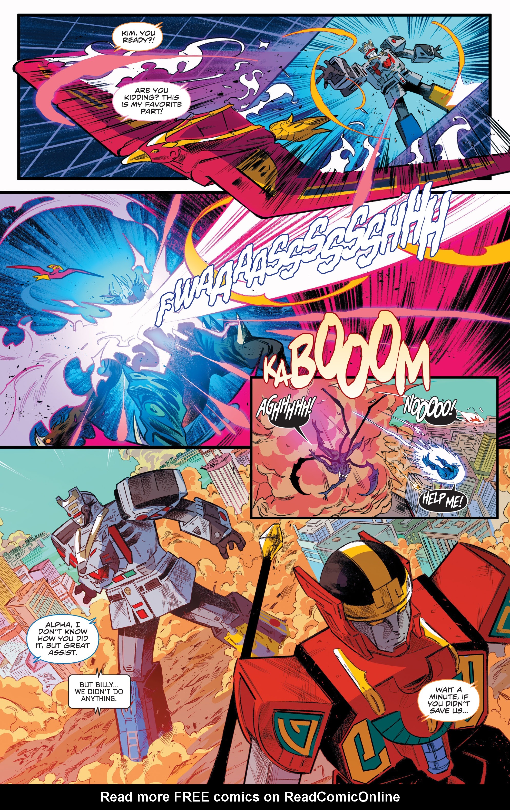 Read online Mighty Morphin Power Rangers comic -  Issue #55 - 21