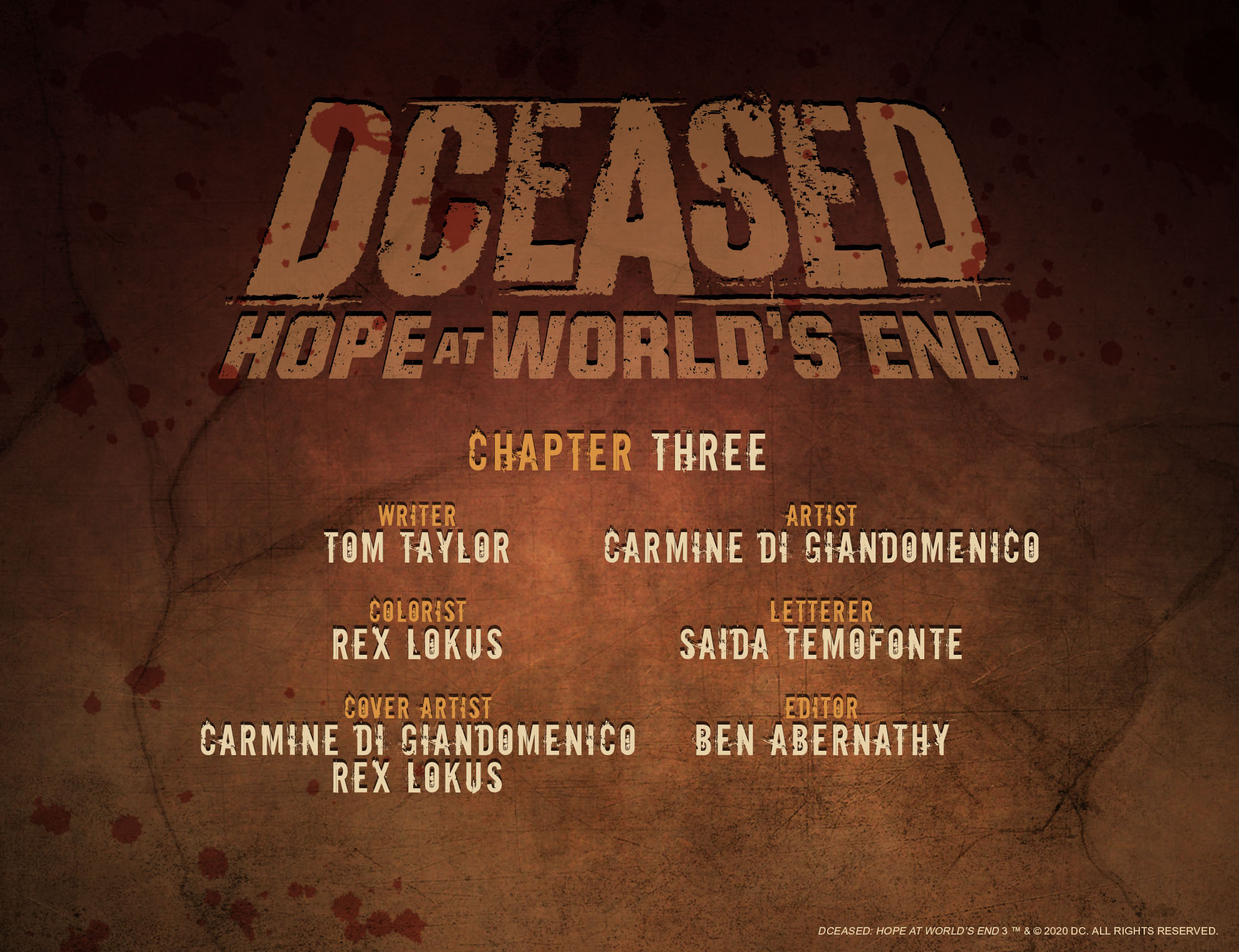 Read online DCeased: Hope At World's End comic -  Issue #3 - 3