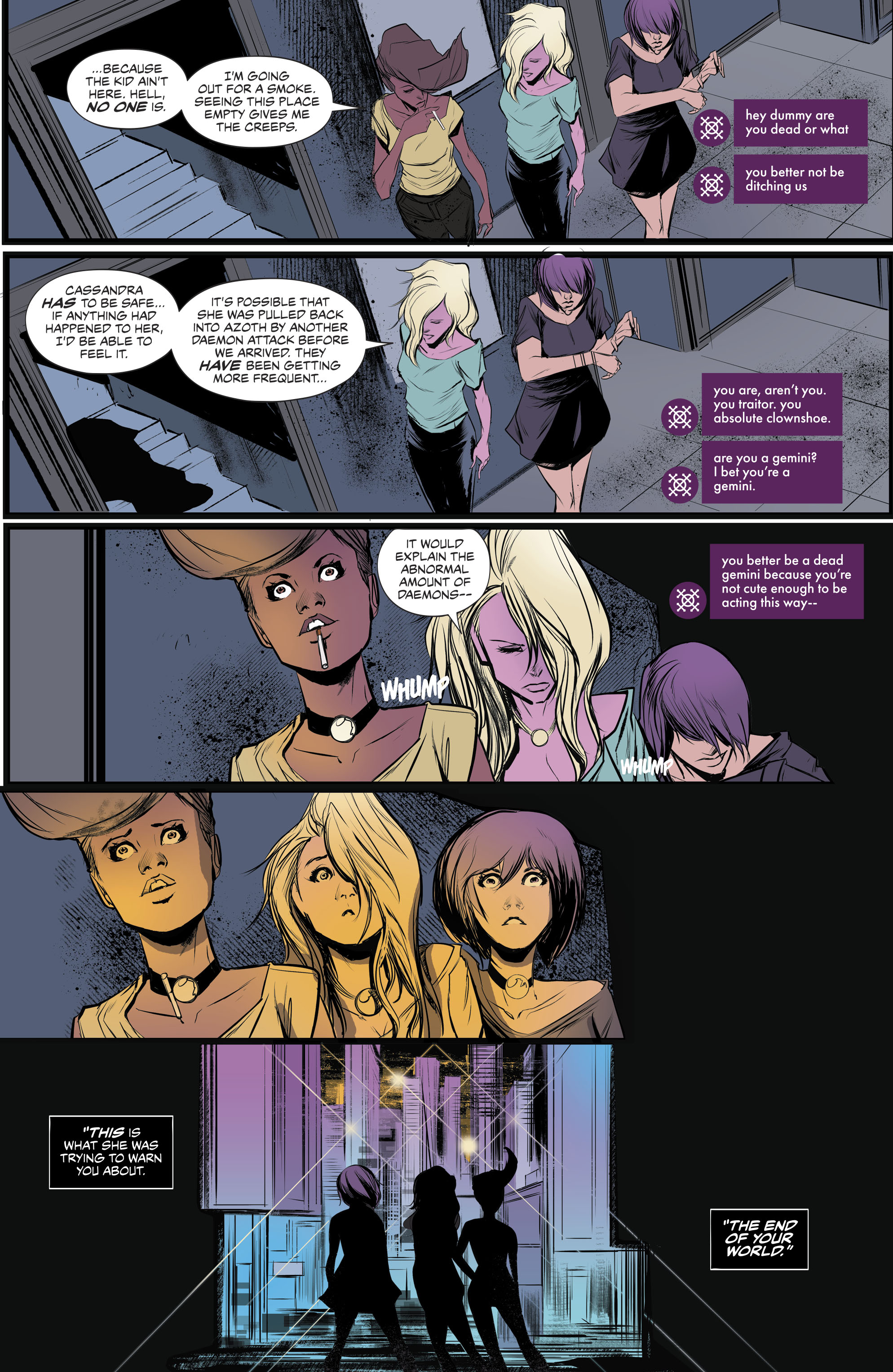 Read online Goddess Mode comic -  Issue #5 - 8