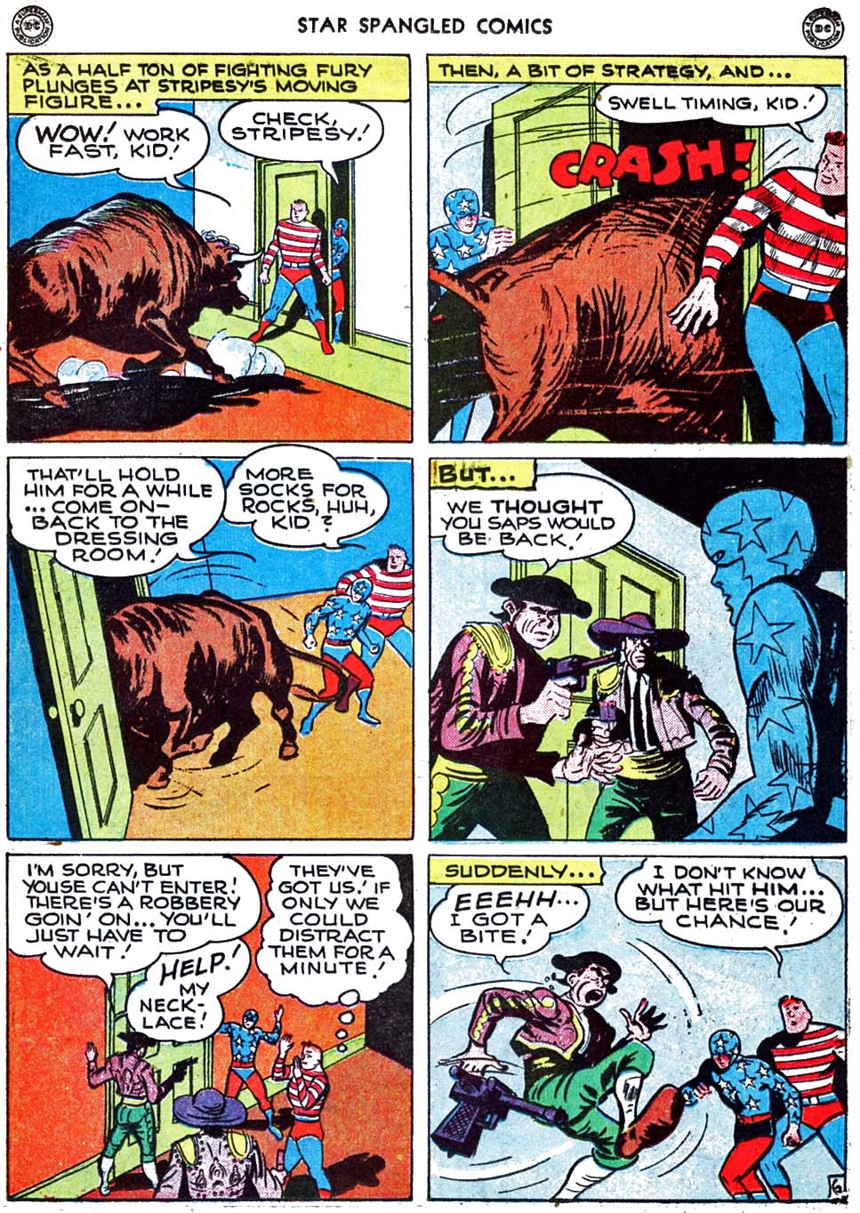 Read online Star Spangled Comics comic -  Issue #62 - 33
