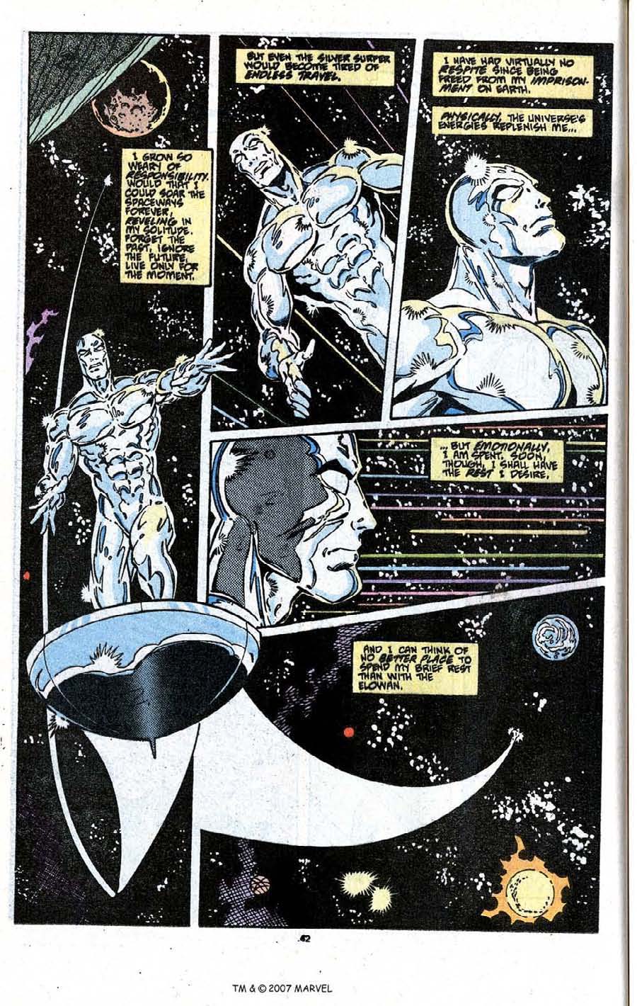 Read online Silver Surfer (1987) comic -  Issue # _Annual 3 - 44