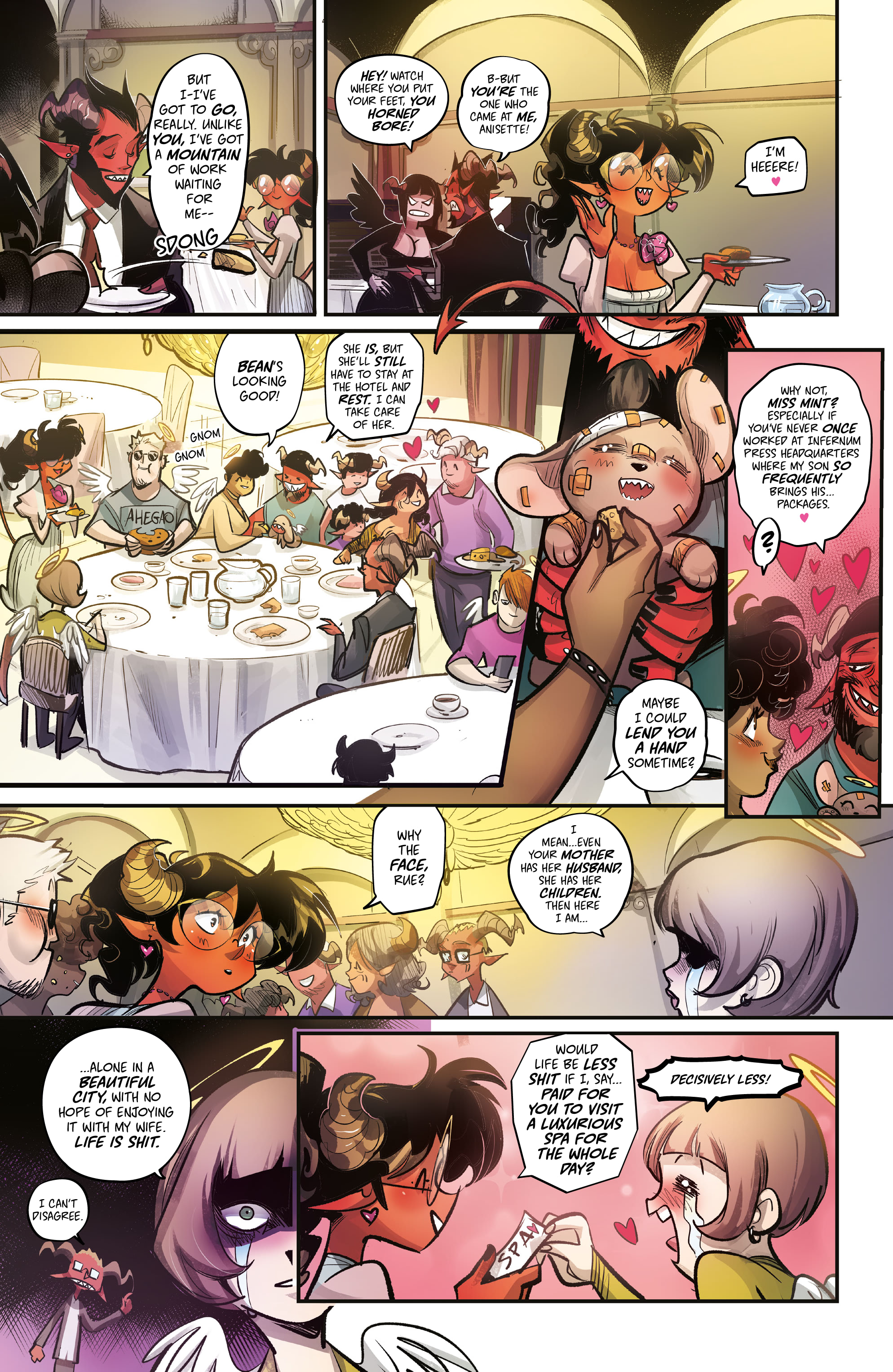 Read online Mirka Andolfo's Sweet Paprika comic -  Issue #12 - 13