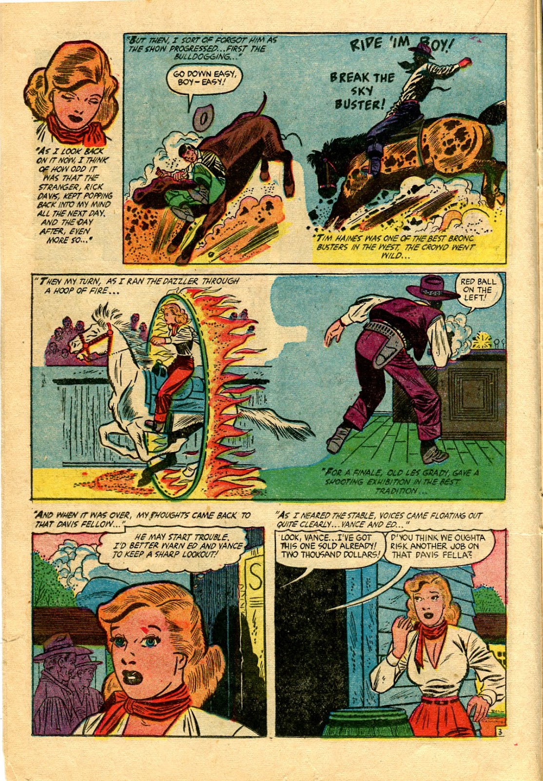 Cowgirl Romances (1950) issue 12 - Page 14