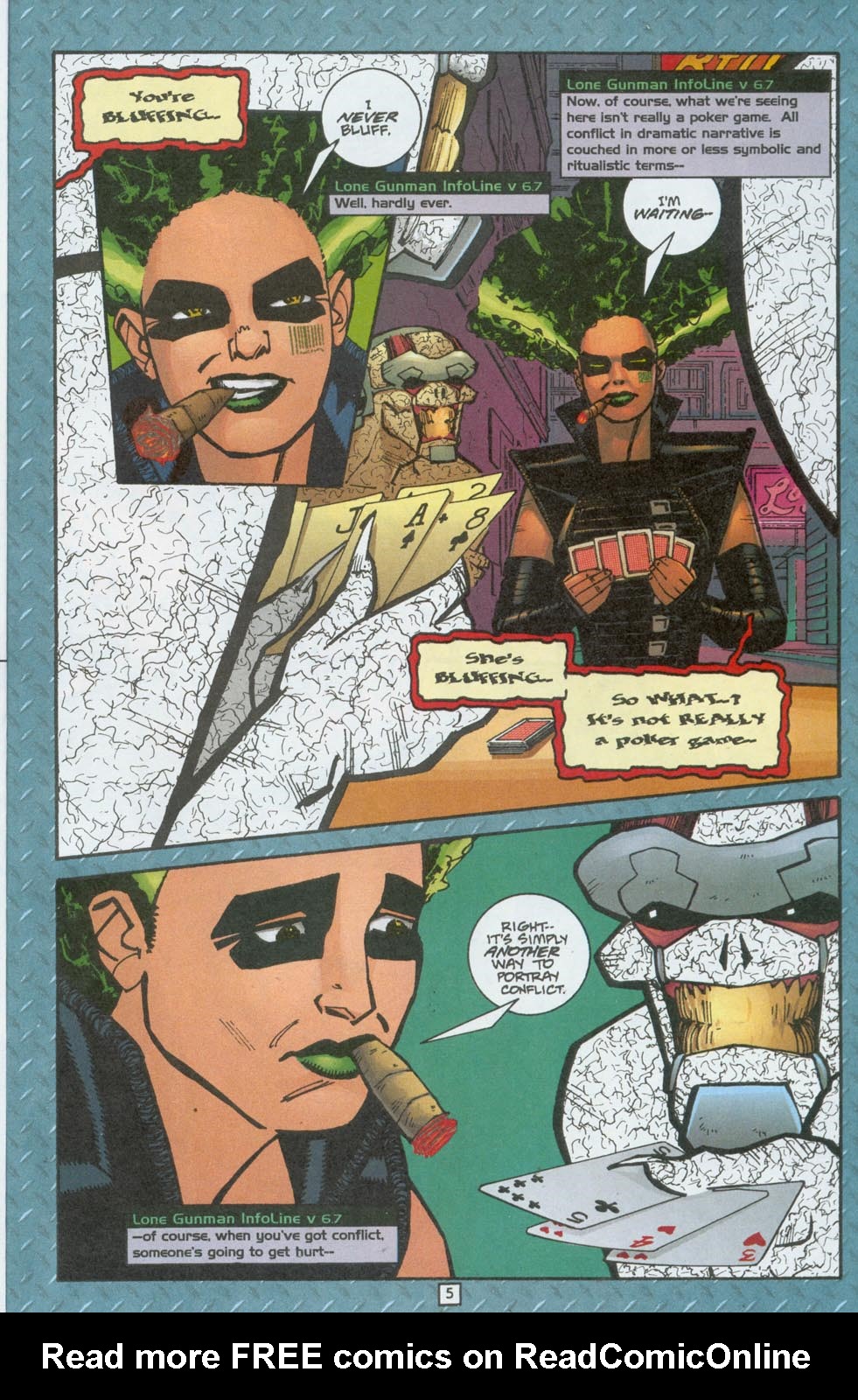 Read online Cyberella comic -  Issue #7 - 5