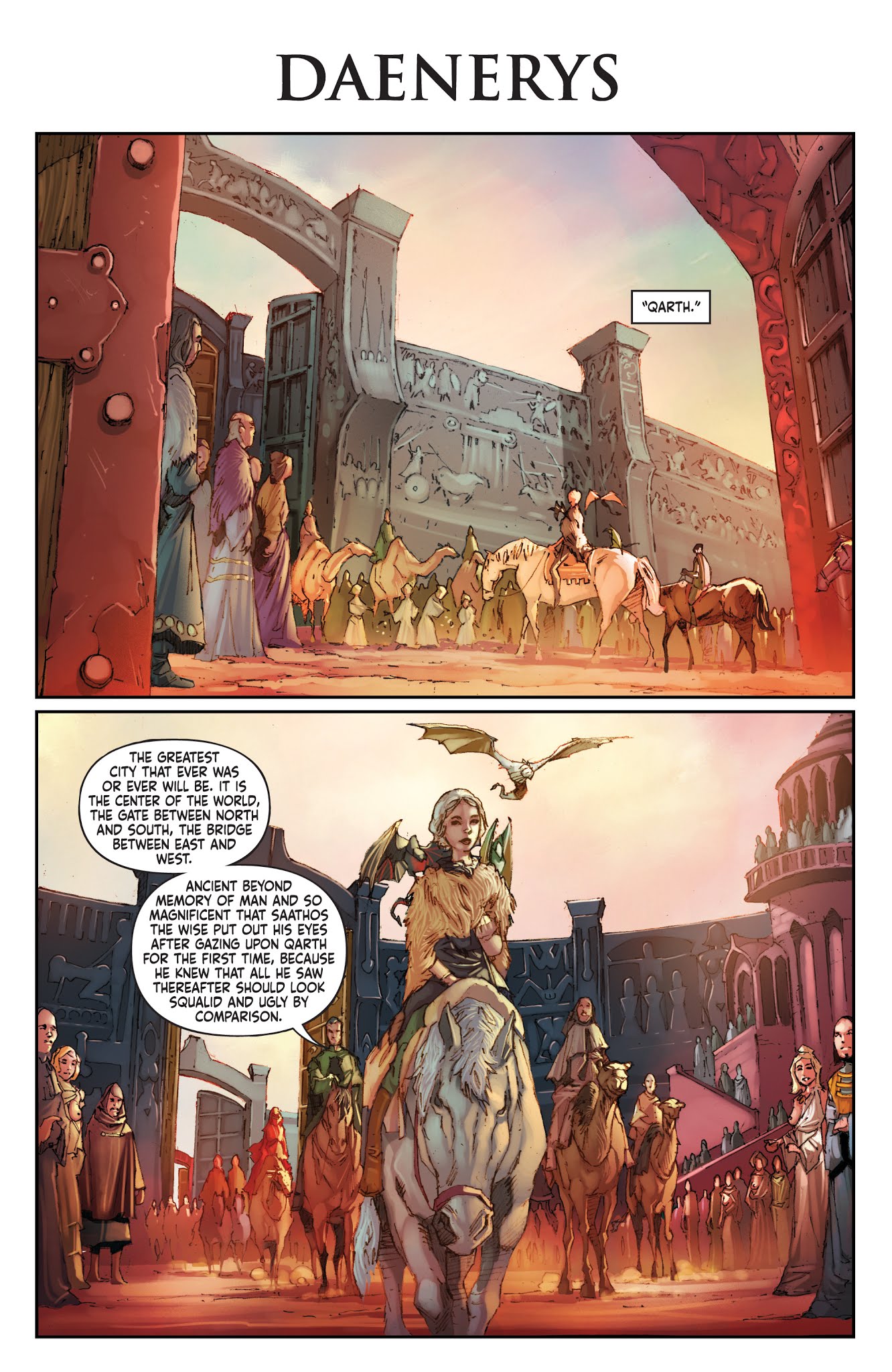 Read online A Clash of Kings comic -  Issue #14 - 10