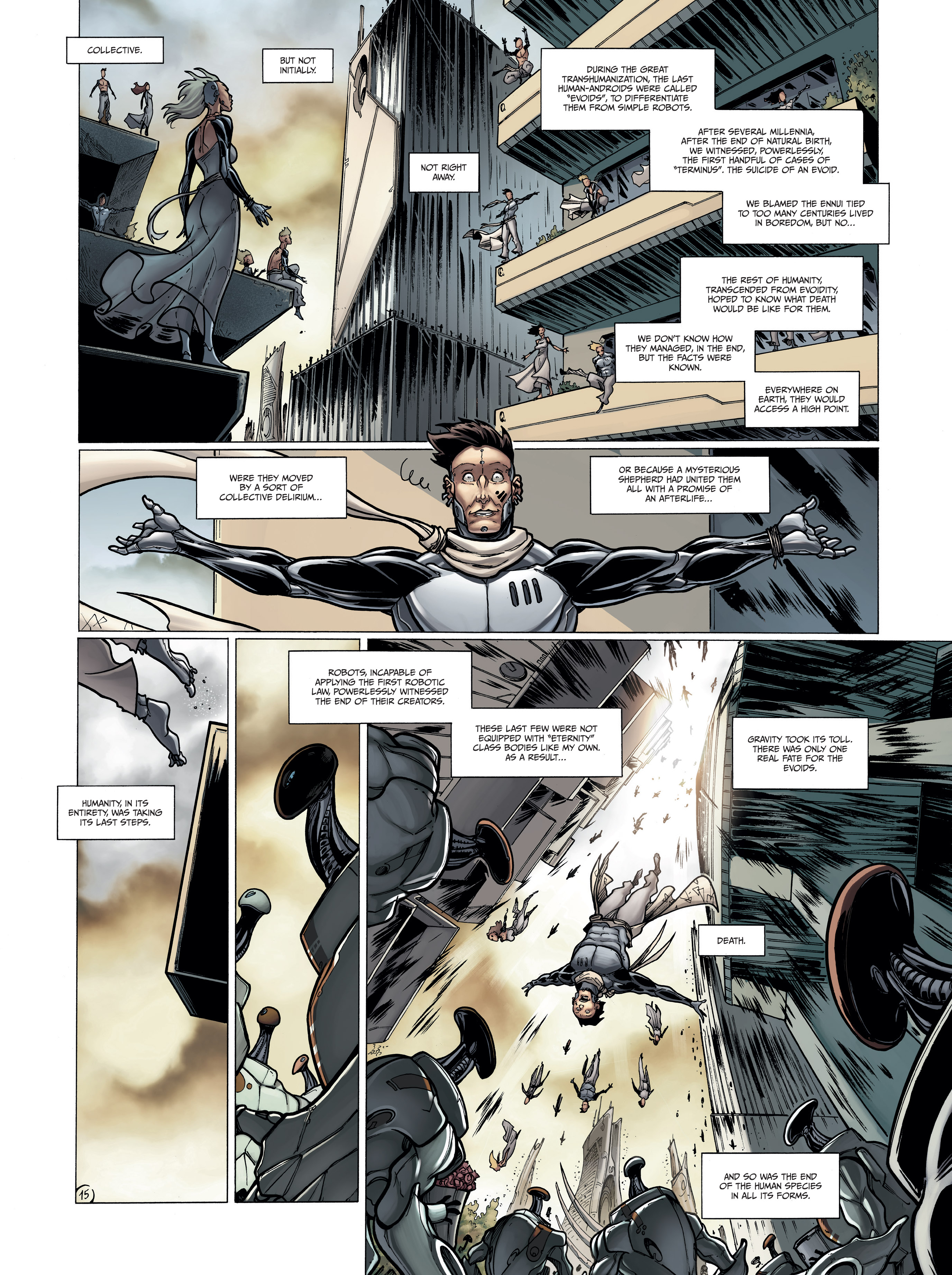 Read online Androïds comic -  Issue #5 - 16