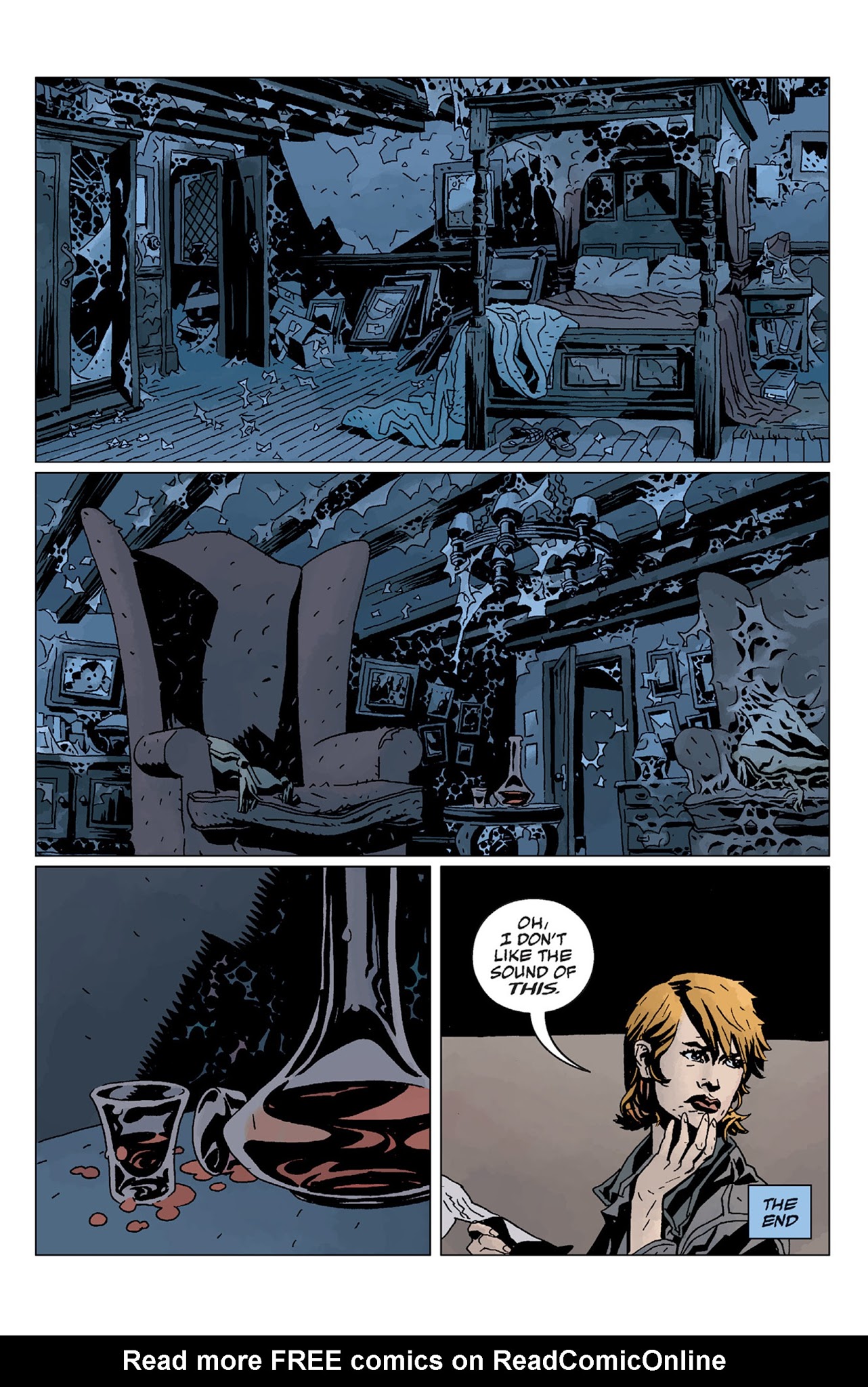 Read online Hellboy: Darkness Calls comic -  Issue # TPB - 167