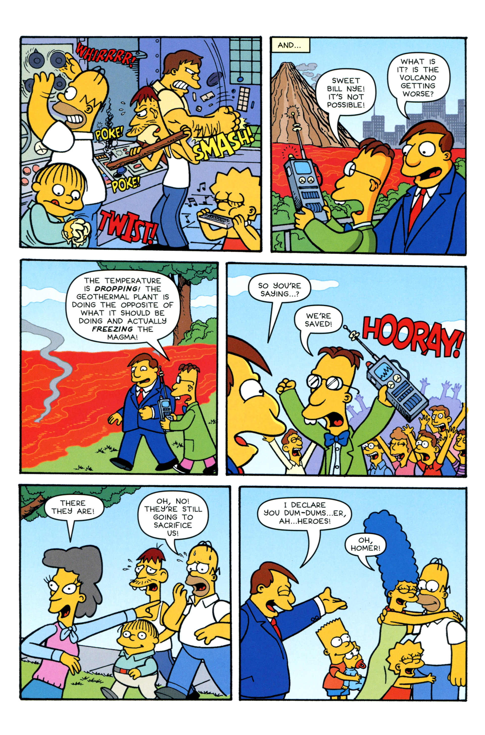 Read online Simpsons Comics comic -  Issue #206 - 22