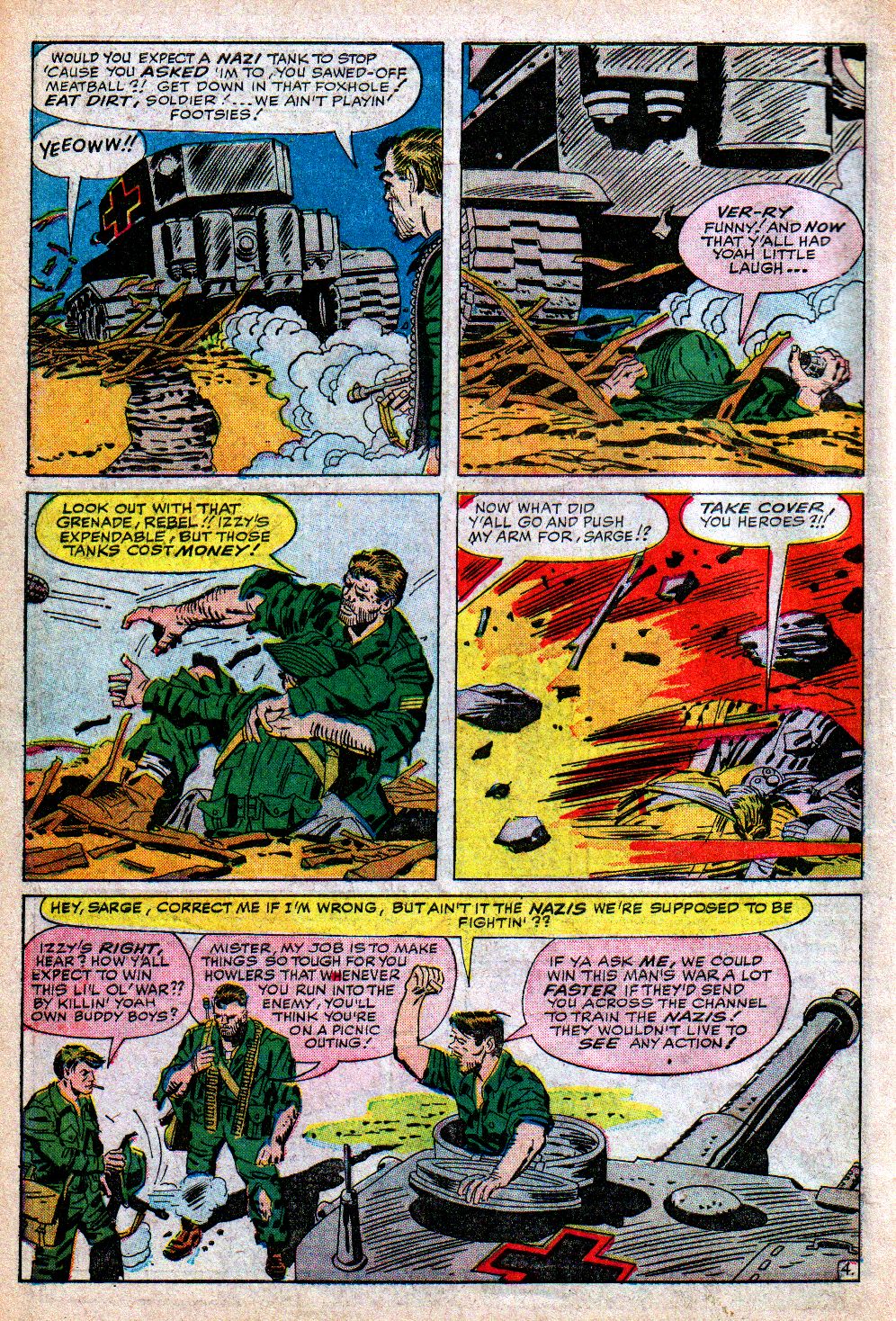 Read online Sgt. Fury comic -  Issue #5 - 6