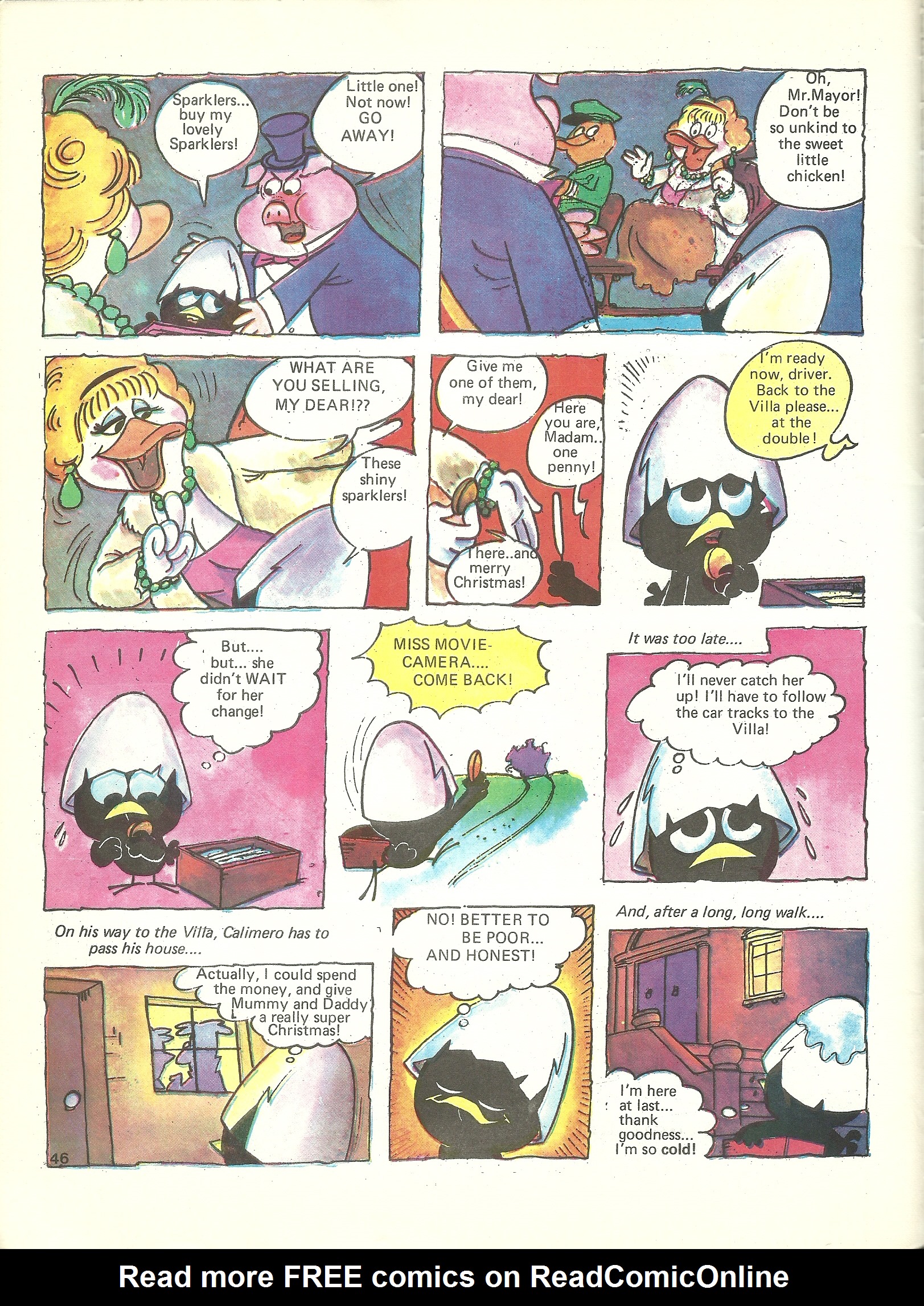 Read online Pagot's Calimero comic -  Issue # Full - 47