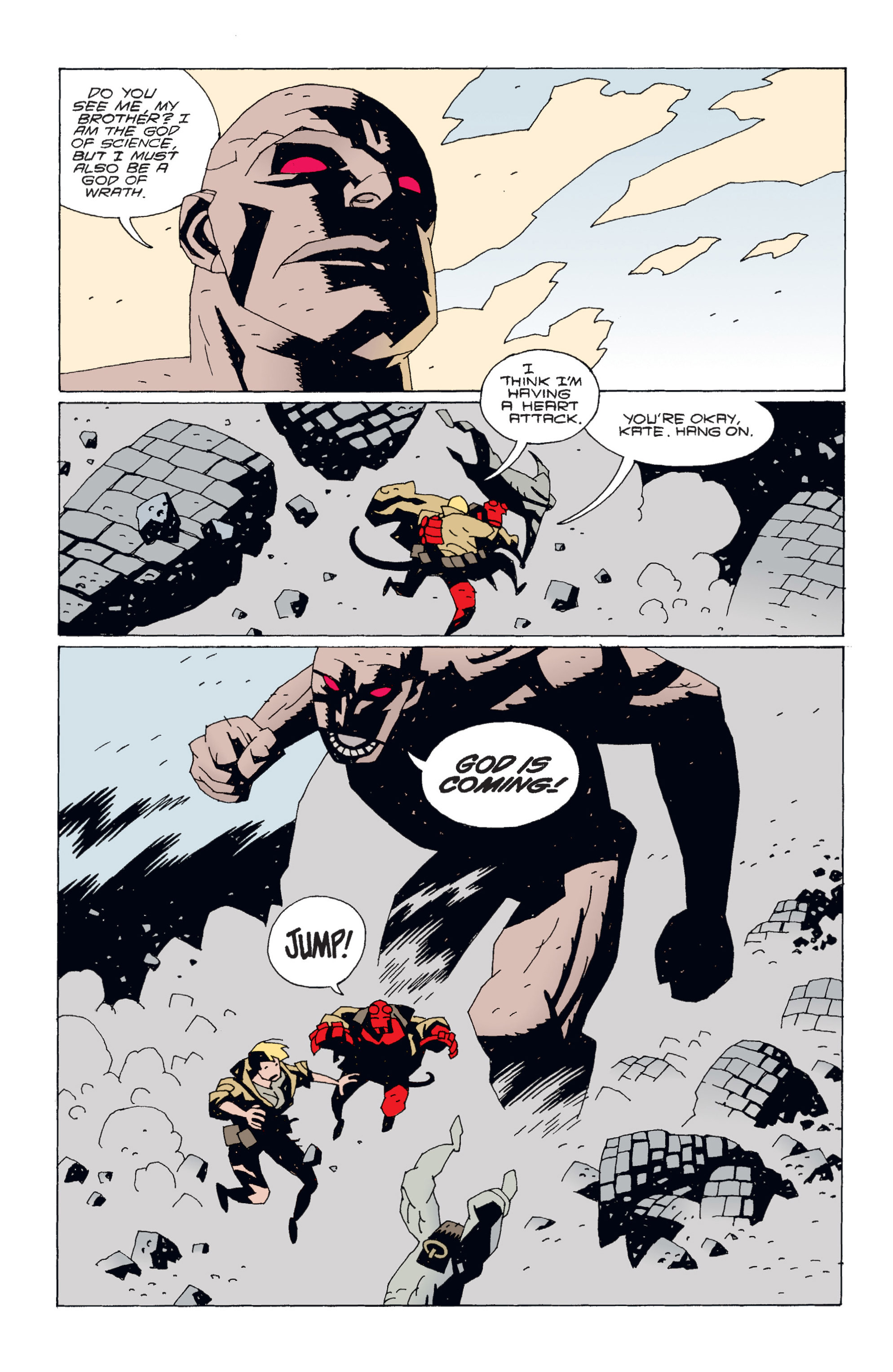 Read online Hellboy comic -  Issue #3 - 159