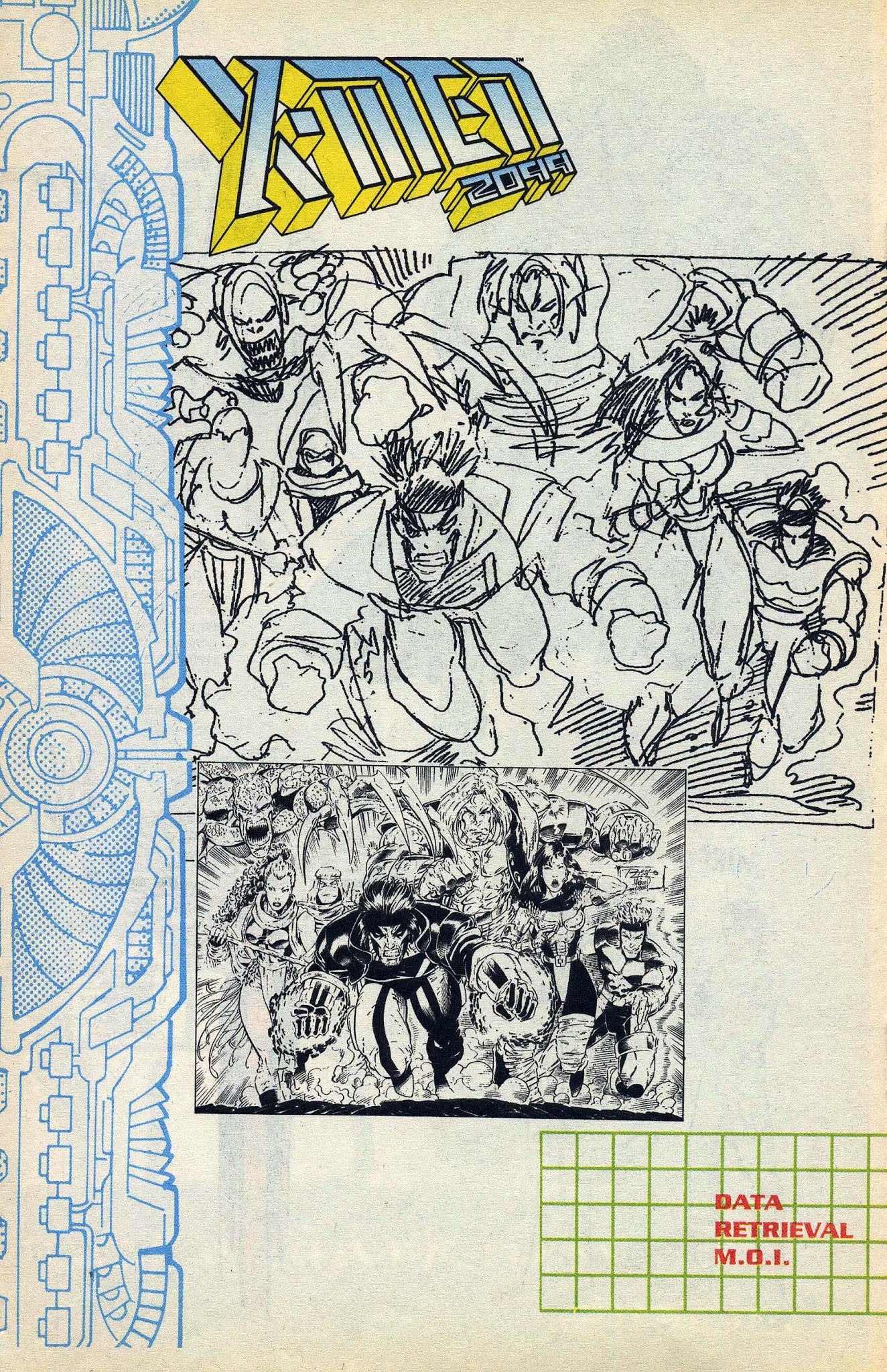 Read online 2099 Sketchbook comic -  Issue # Full - 18