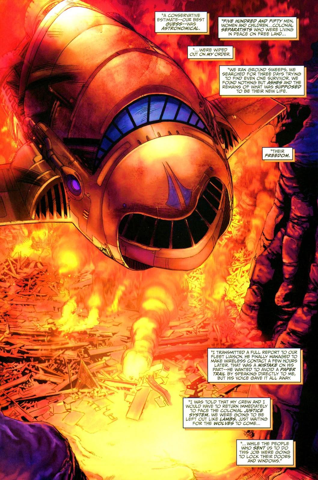Battlestar Galactica: Season Zero issue 2 - Page 6