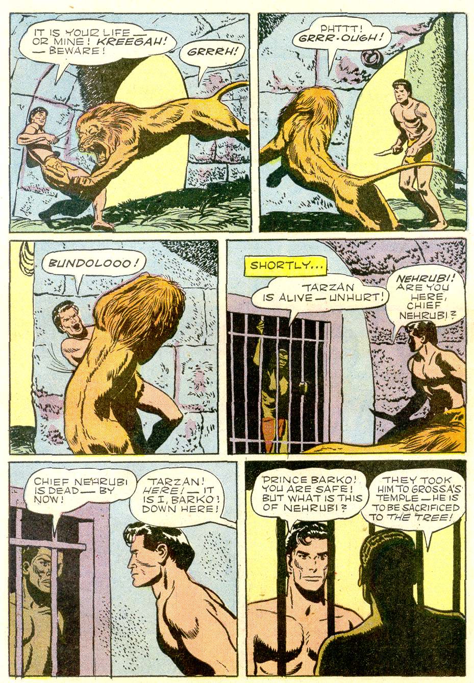 Read online Tarzan (1948) comic -  Issue #43 - 16