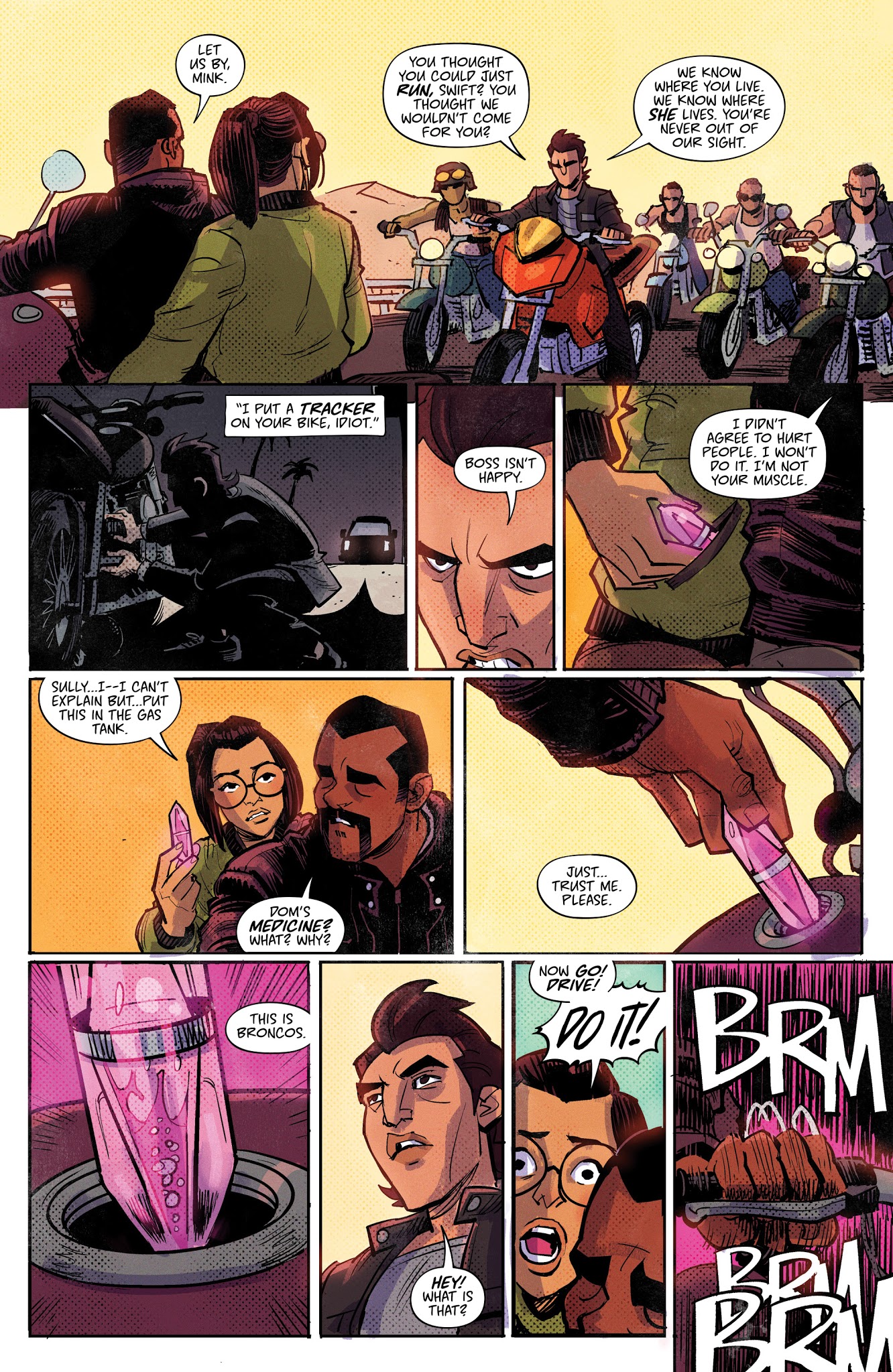 Read online Motor Crush comic -  Issue #6 - 19
