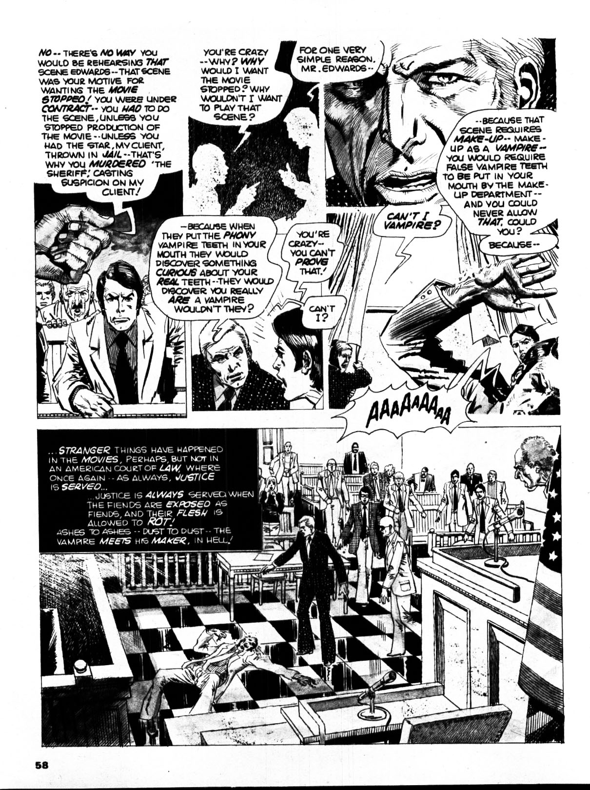Read online Nightmare (1970) comic -  Issue #23 - 55