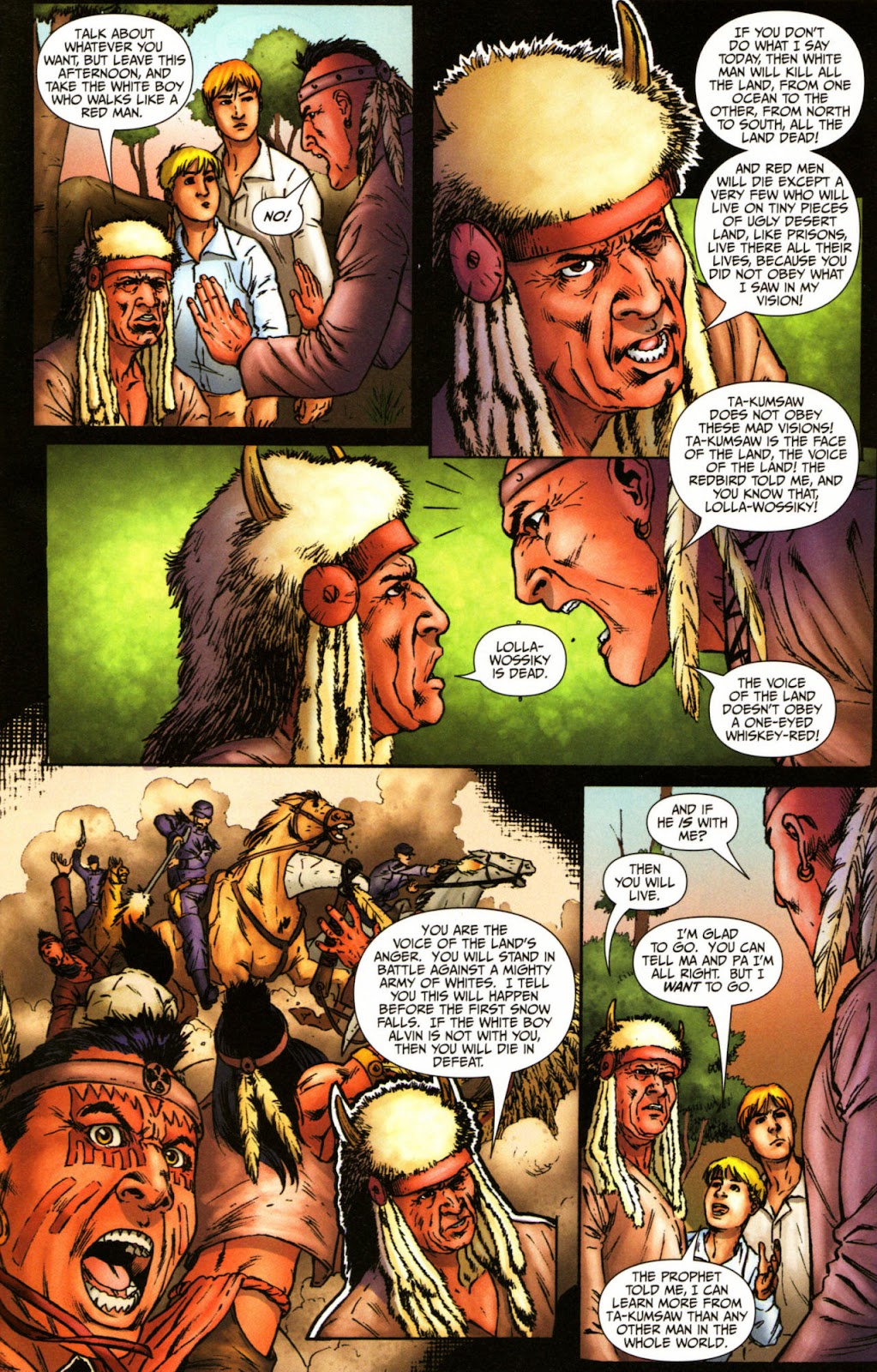 Red Prophet: The Tales of Alvin Maker issue 7 - Page 11