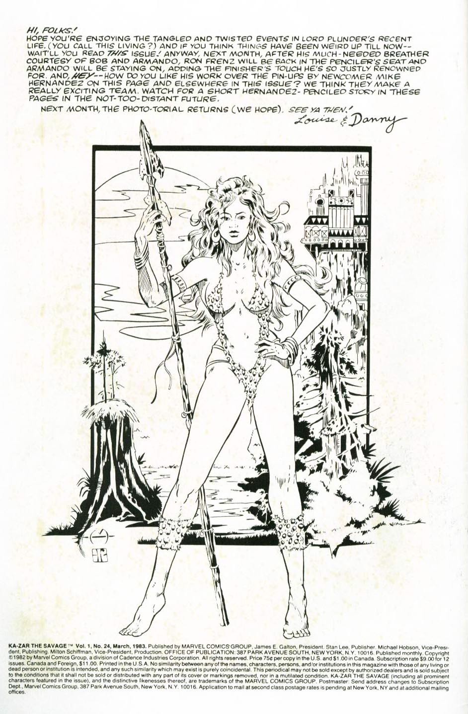 Read online Ka-Zar the Savage comic -  Issue #24 - 2