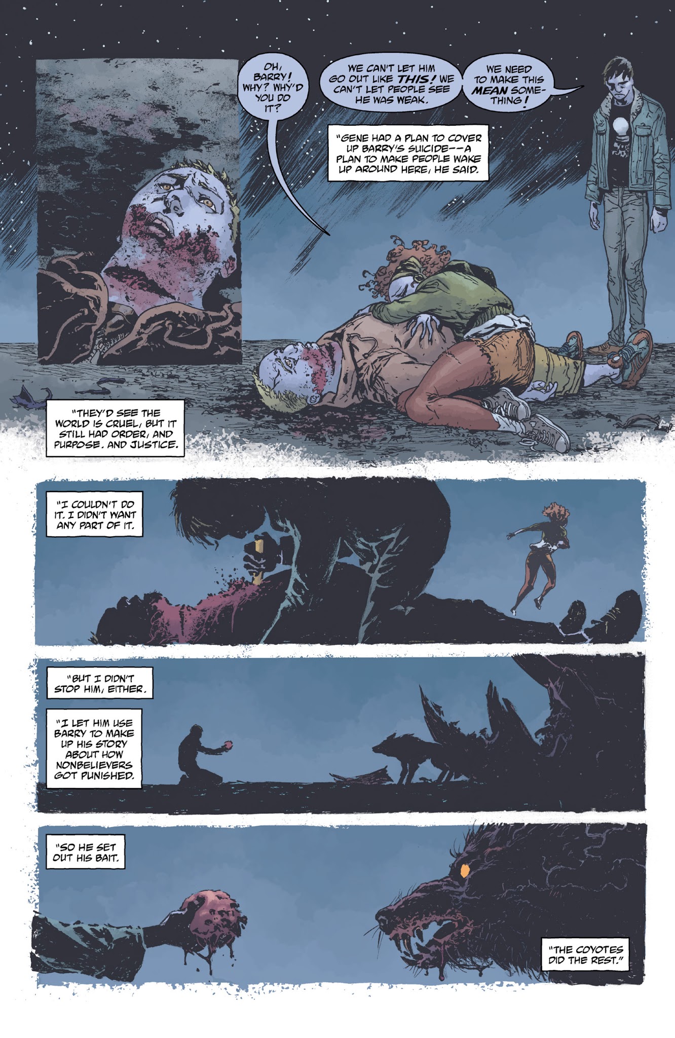 Read online Abe Sapien: Dark and Terrible and The New Race of Man comic -  Issue # TPB - 116