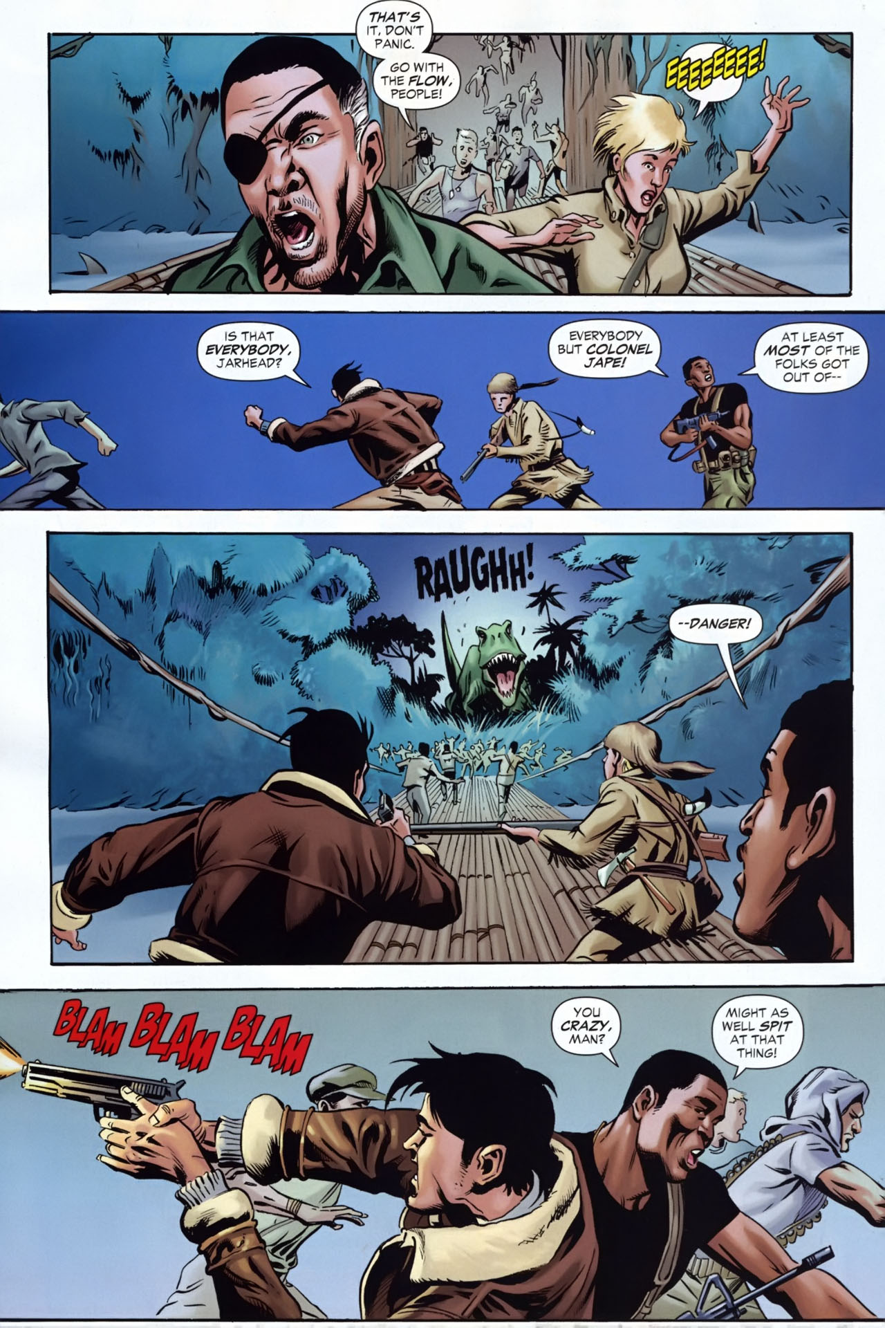 Read online The War That Time Forgot comic -  Issue #1 - 21