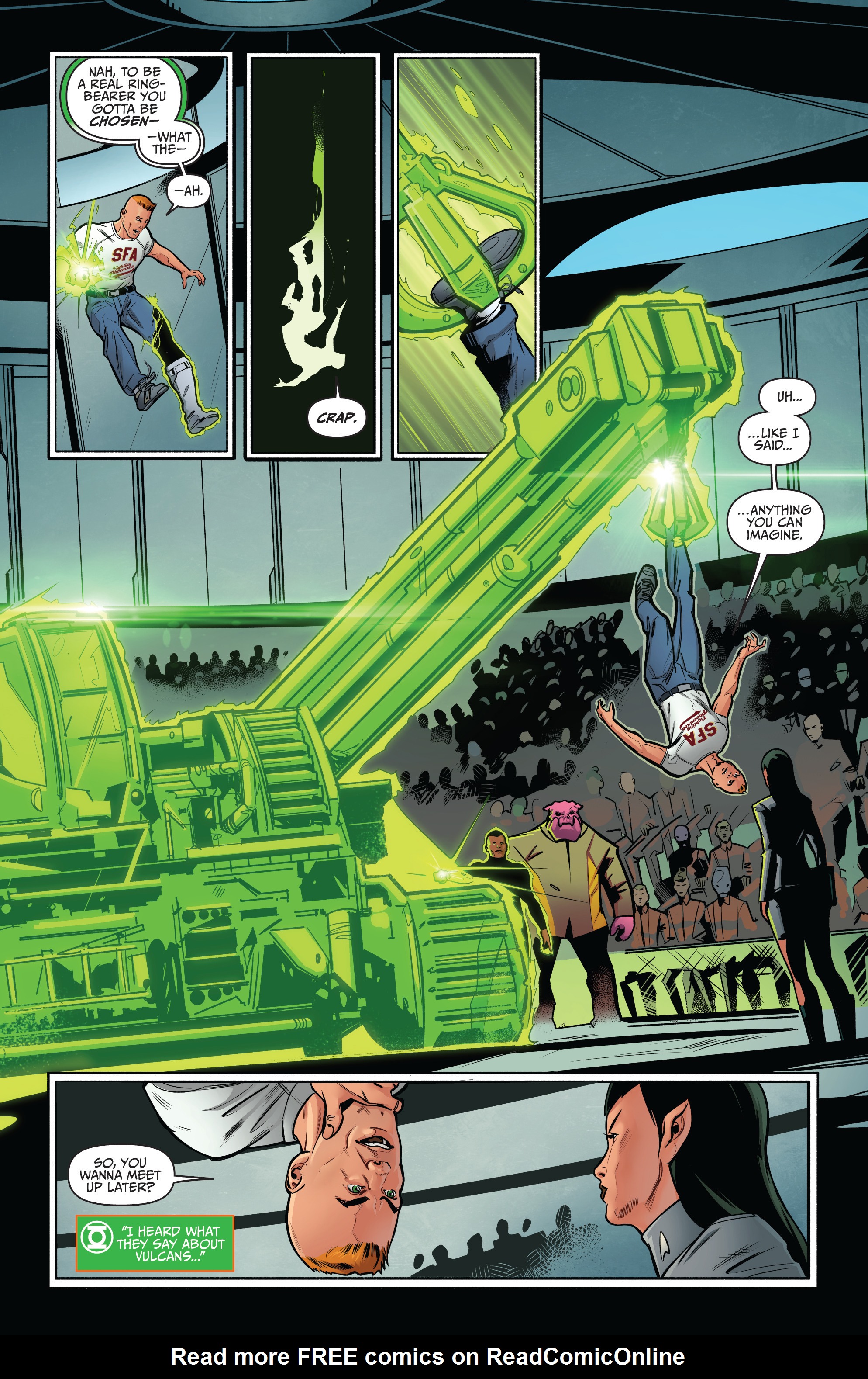 Read online Star Trek/Green Lantern (2016) comic -  Issue #1 - 6