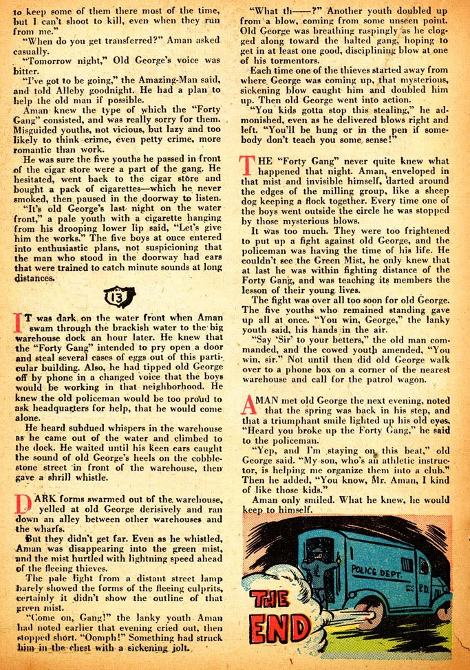 Read online Amazing Man Comics comic -  Issue #12 - 34