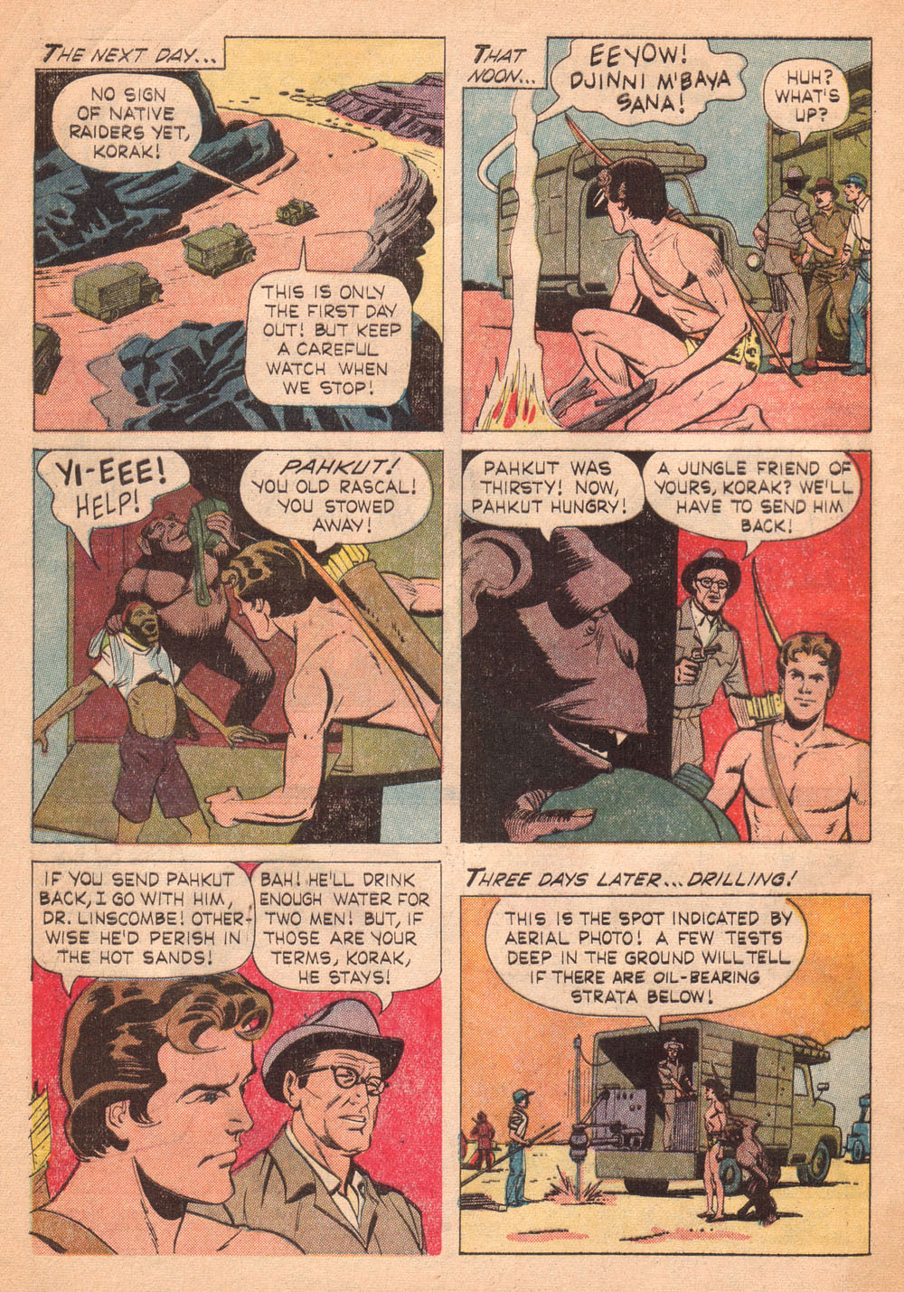Read online Korak, Son of Tarzan (1964) comic -  Issue #9 - 4