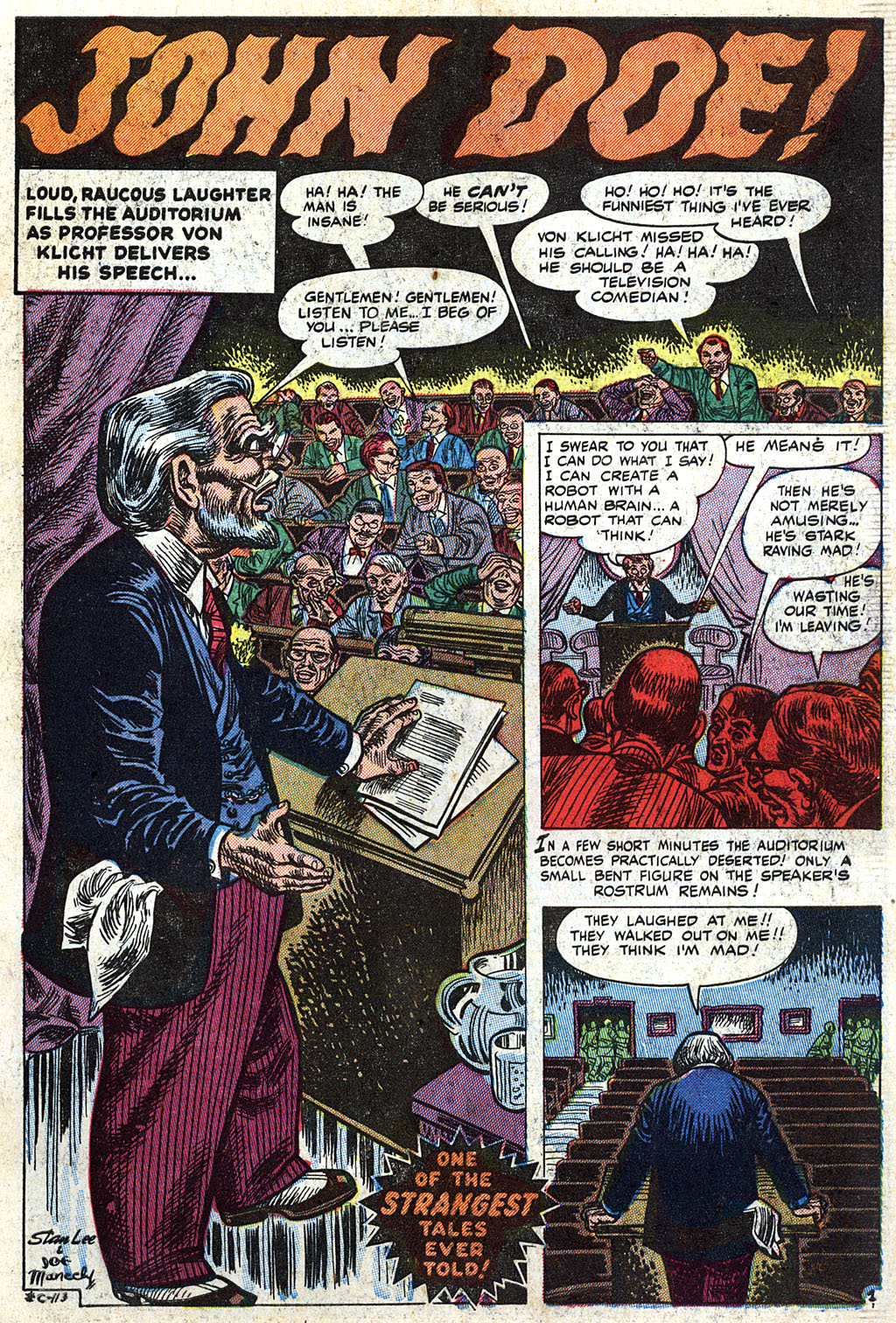 Read online Strange Tales (1951) comic -  Issue #18 - 3