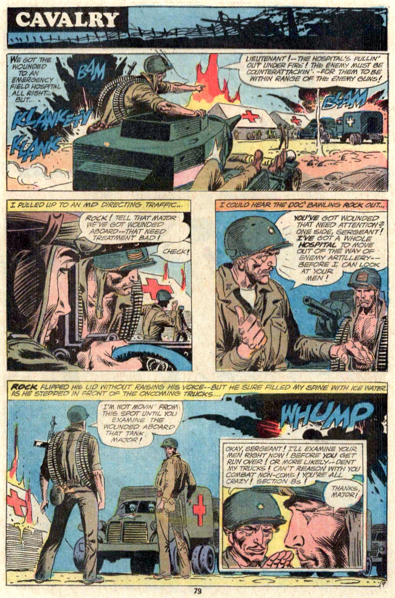 Read online Our Army at War (1952) comic -  Issue #242 - 79