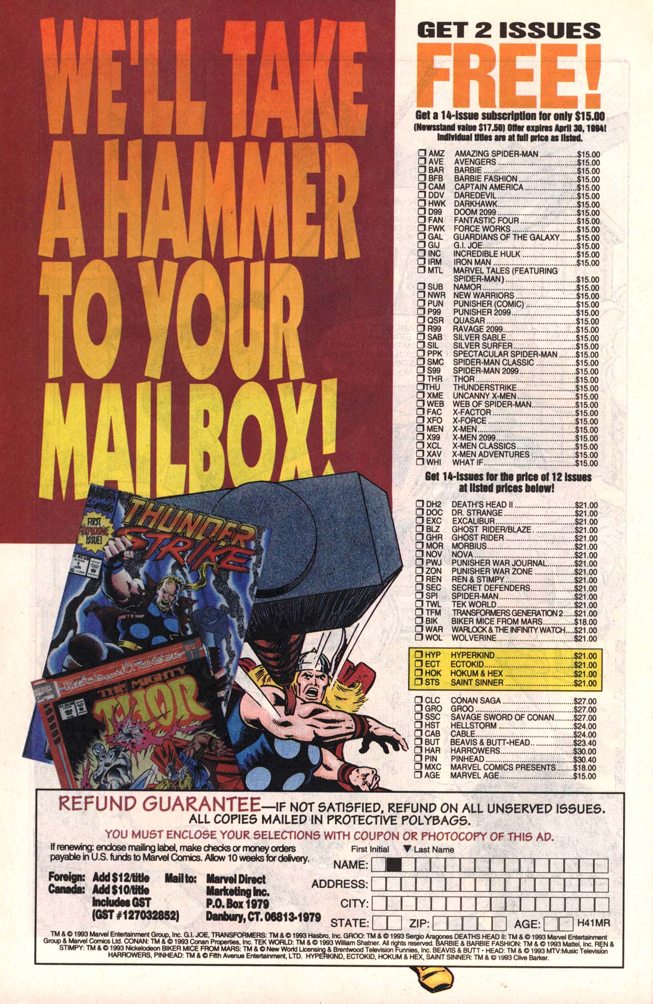 Read online Marvel Tales (1964) comic -  Issue #283 - 26