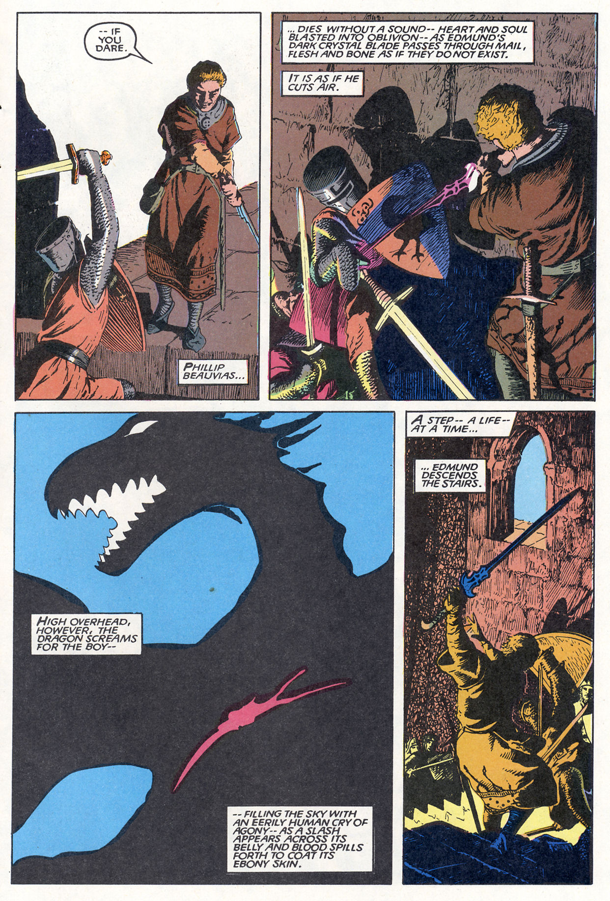 Read online The Black Dragon comic -  Issue #5 - 29