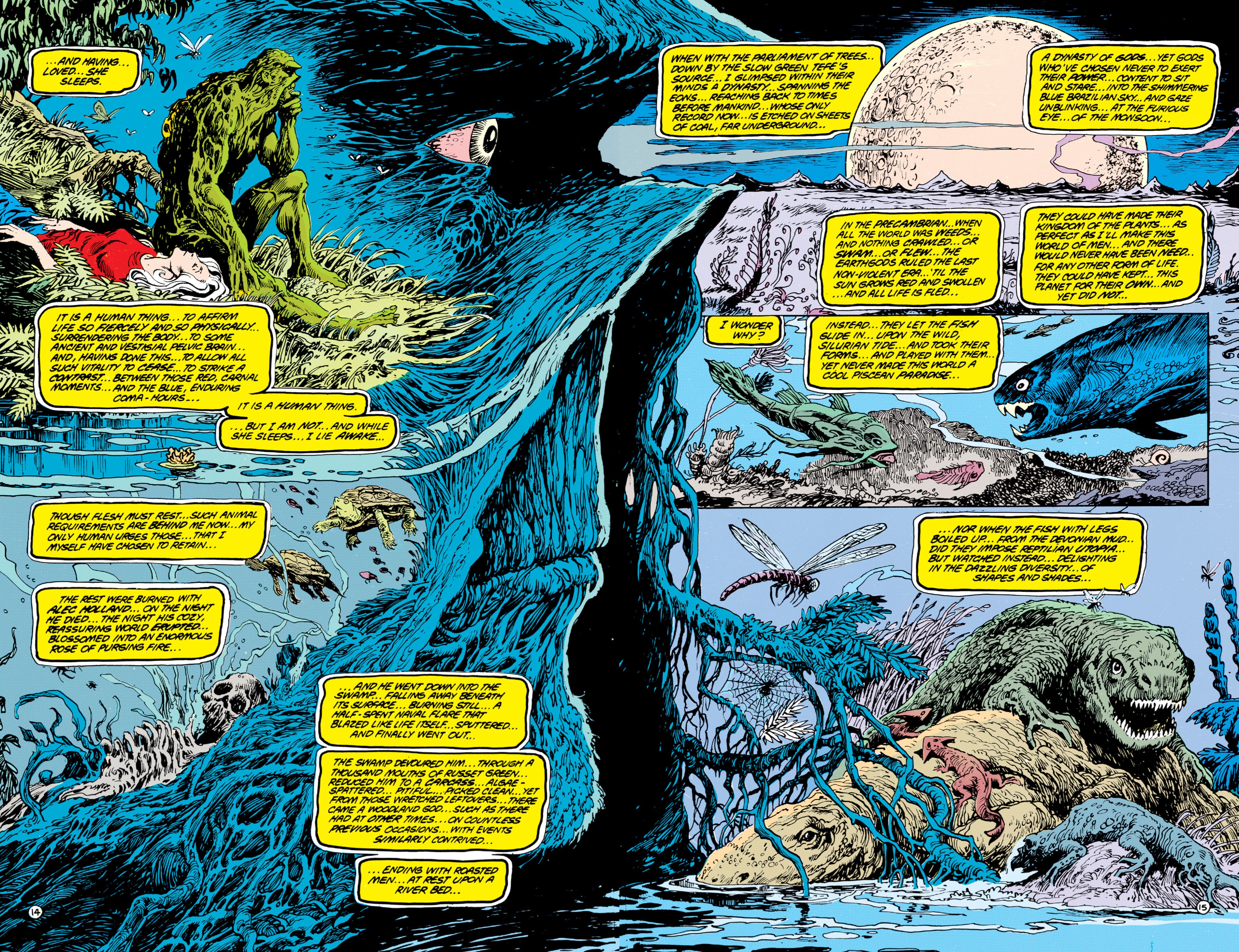 Read online Saga of the Swamp Thing comic -  Issue # TPB 6 (Part 2) - 84