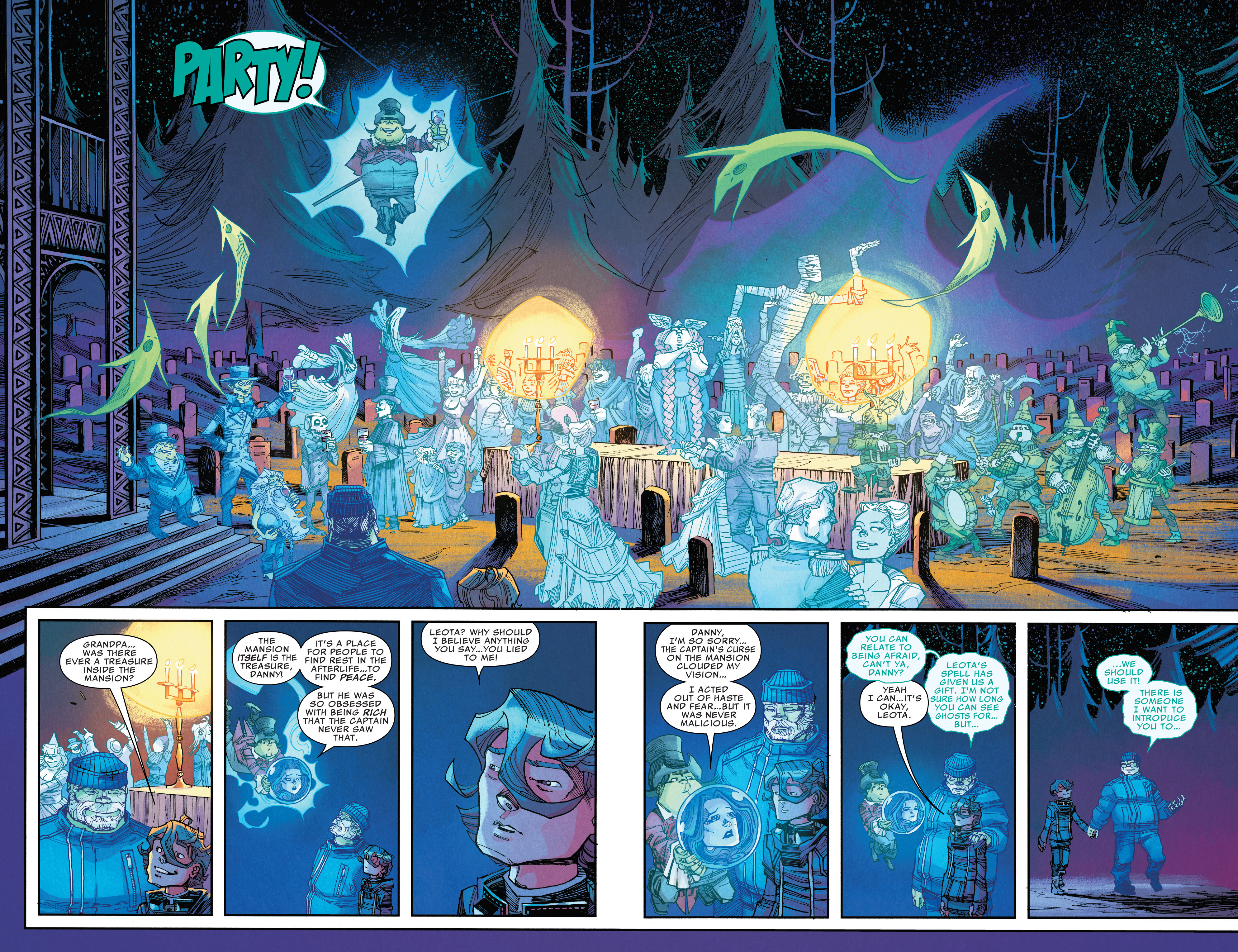 Read online Disney Kingdoms: Haunted Mansion comic -  Issue #5 - 16