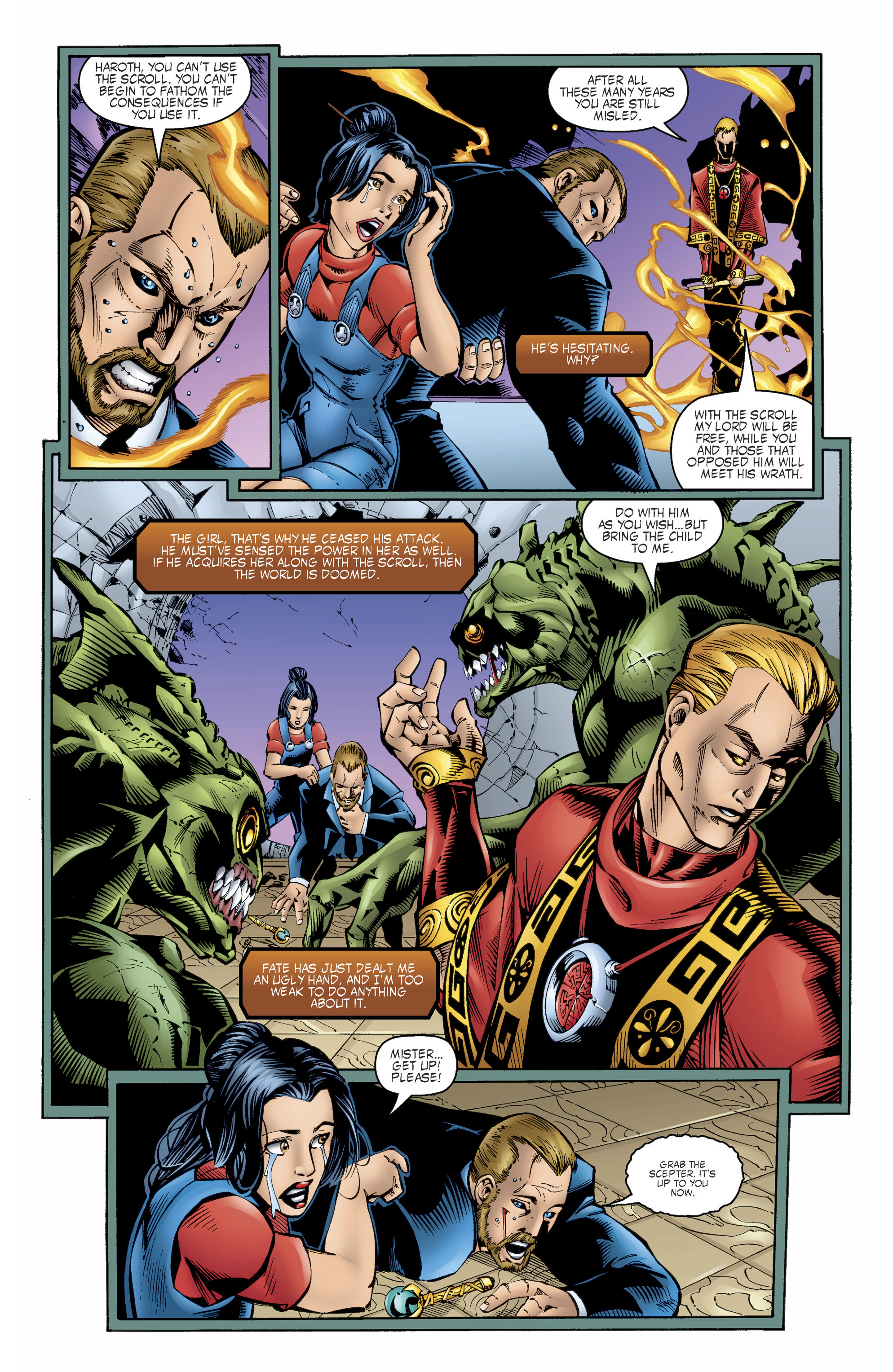 Read online Backlash comic -  Issue #27 - 12