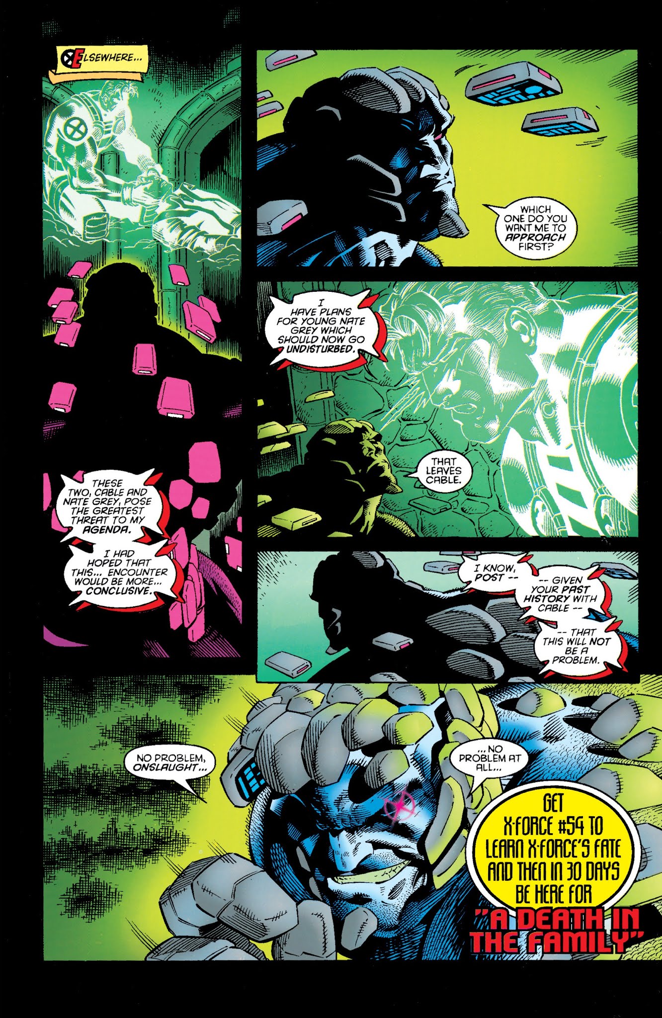 Read online Cable & X-Force: Onslaught Rising comic -  Issue # TPB - 210