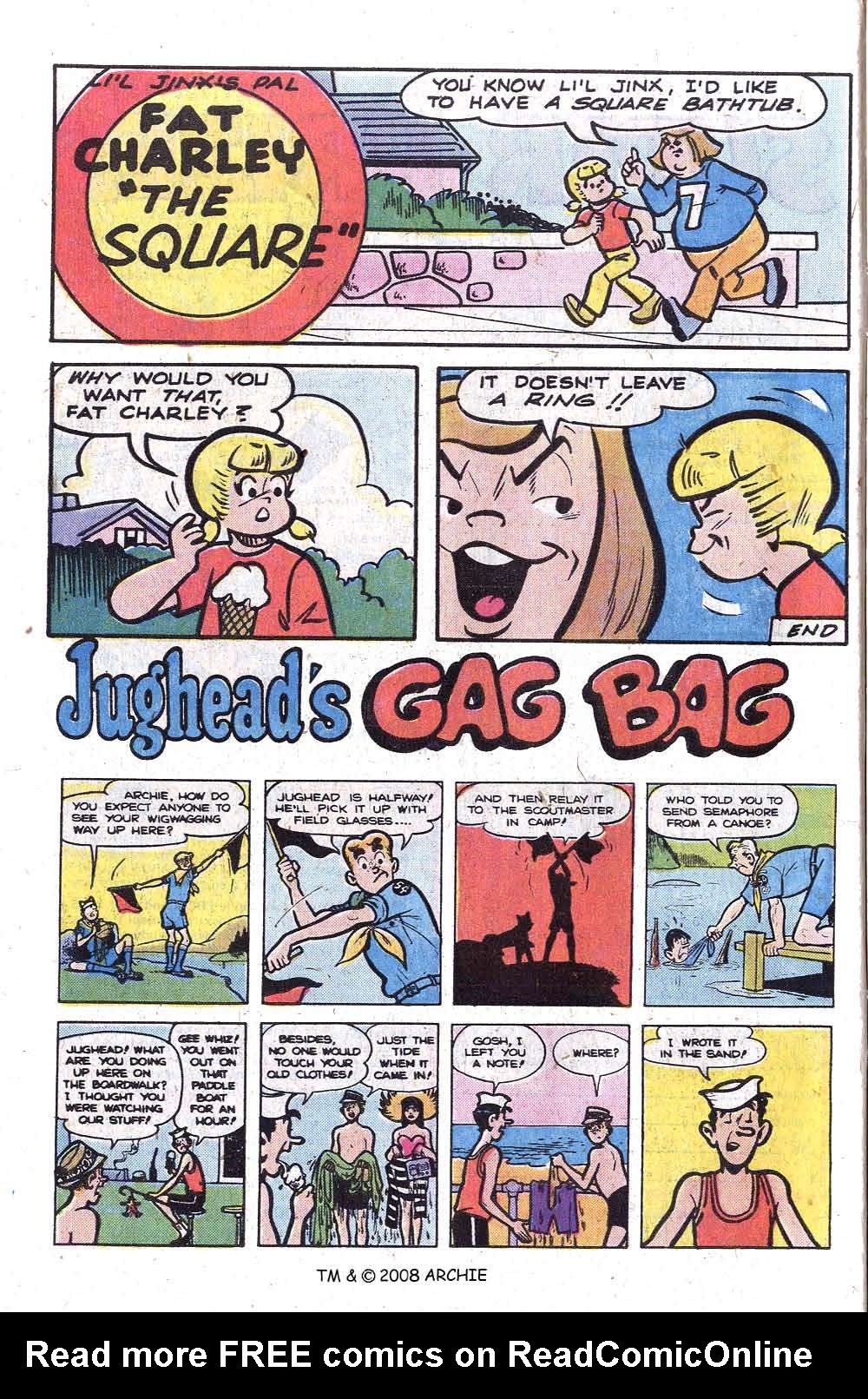 Read online Jughead (1965) comic -  Issue #268 - 10