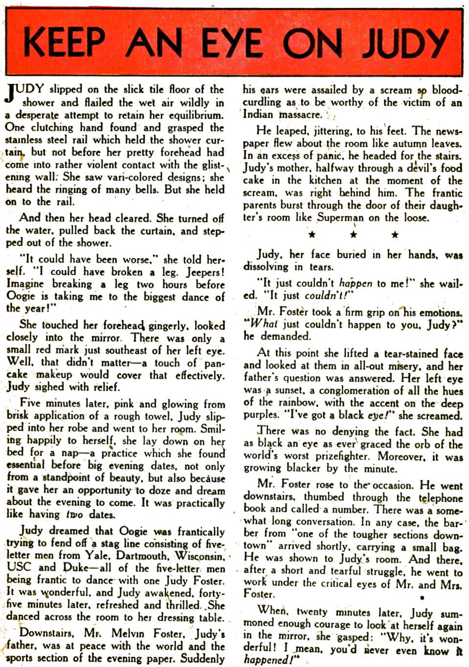 Read online A Date with Judy comic -  Issue #2 - 37