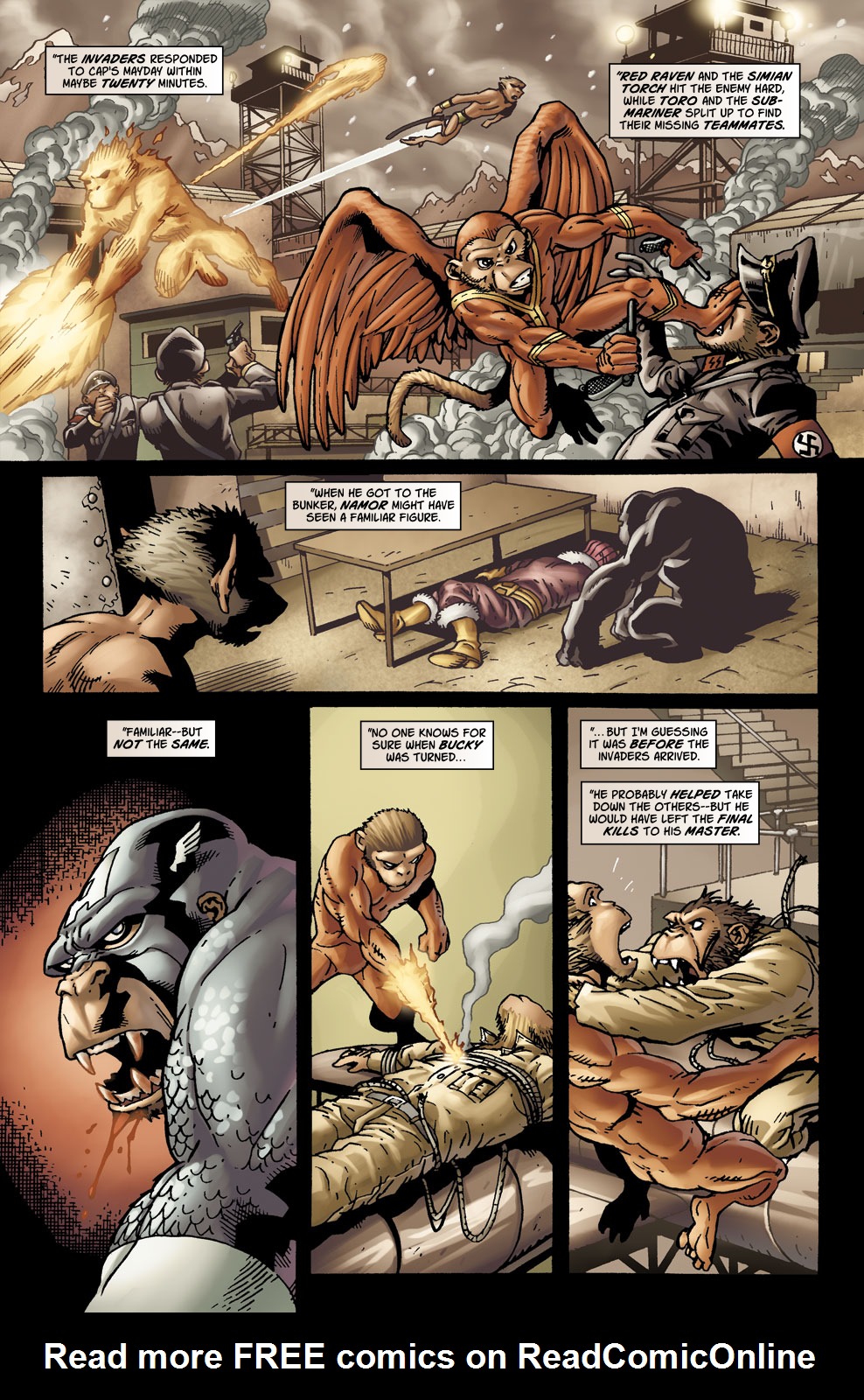 Read online Marvel Apes comic -  Issue #3 - 14