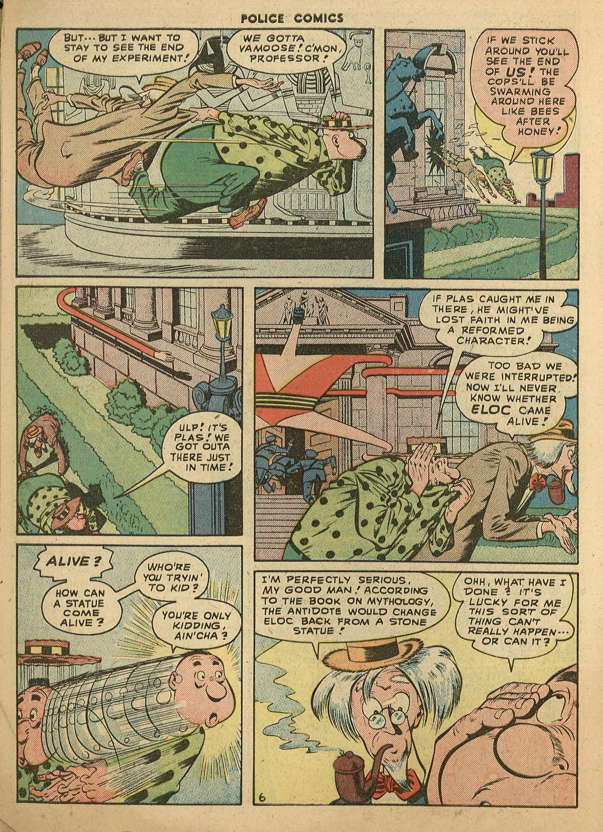 Read online Police Comics comic -  Issue #77 - 8