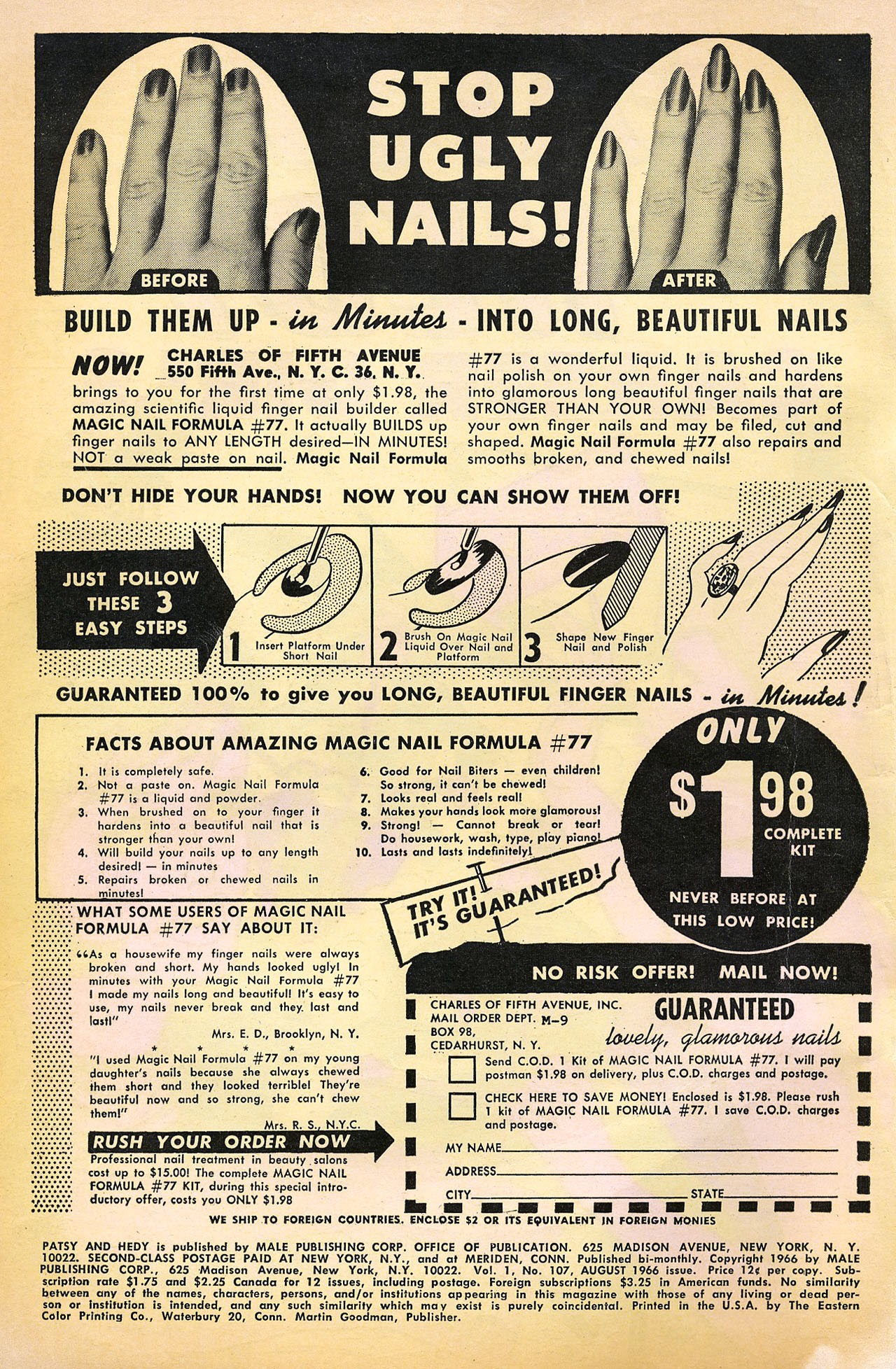 Read online Patsy and Hedy comic -  Issue #107 - 2
